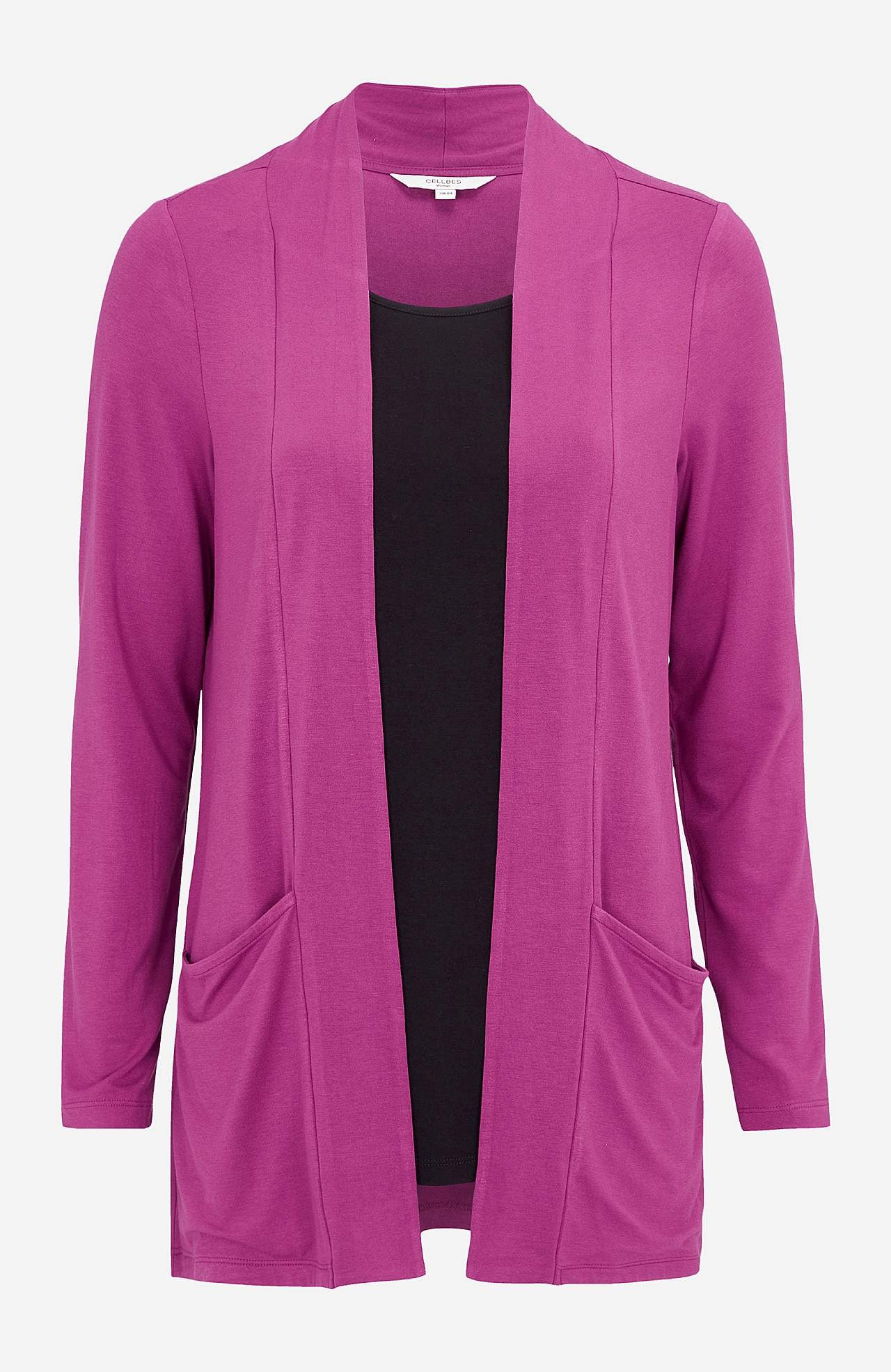 Long-sleeved 2-in-1 top