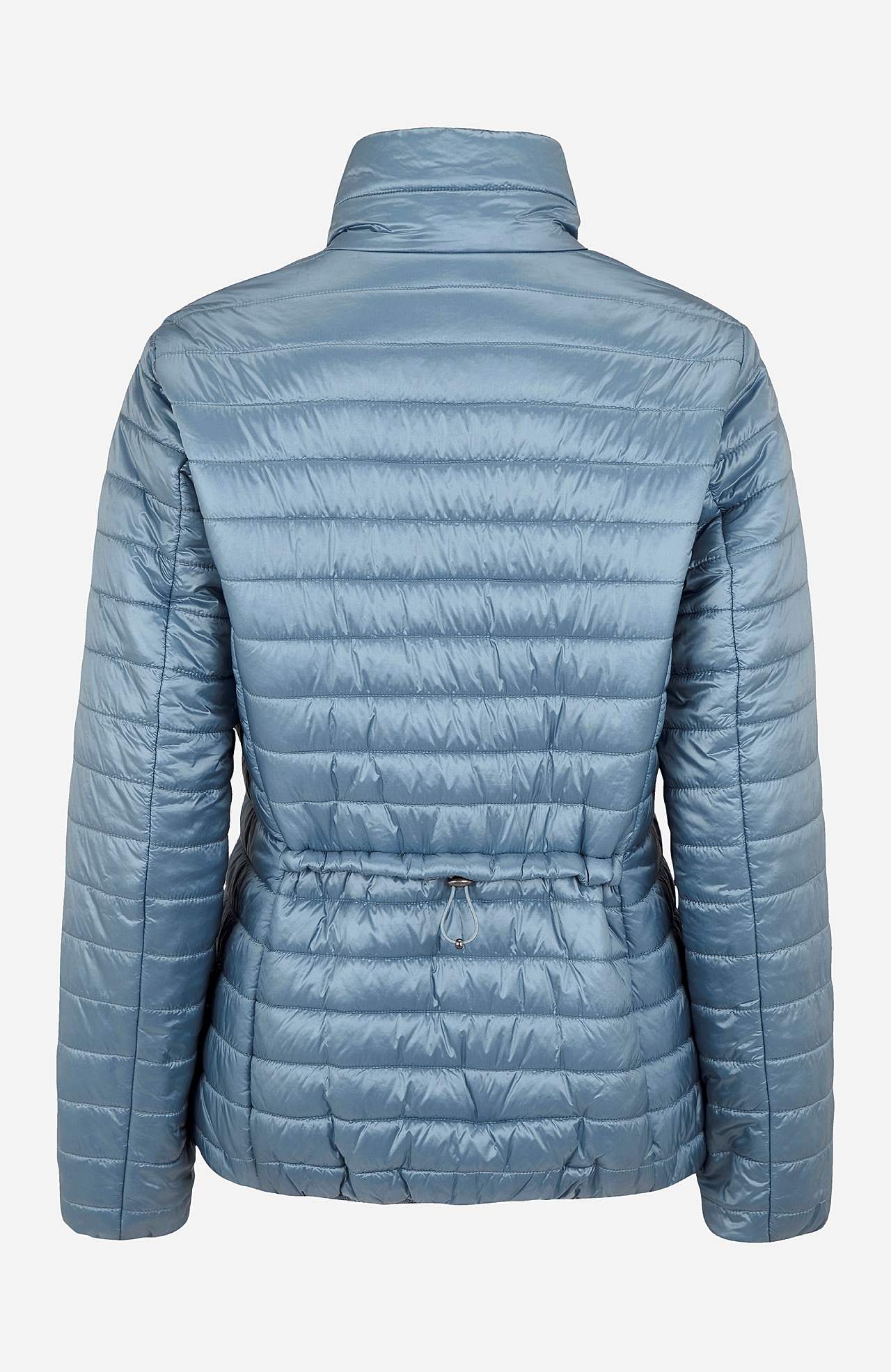 Shimmery lightweight puffer jacket
