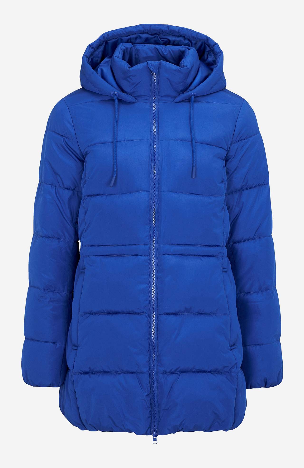 Warm-lined jacket with hood