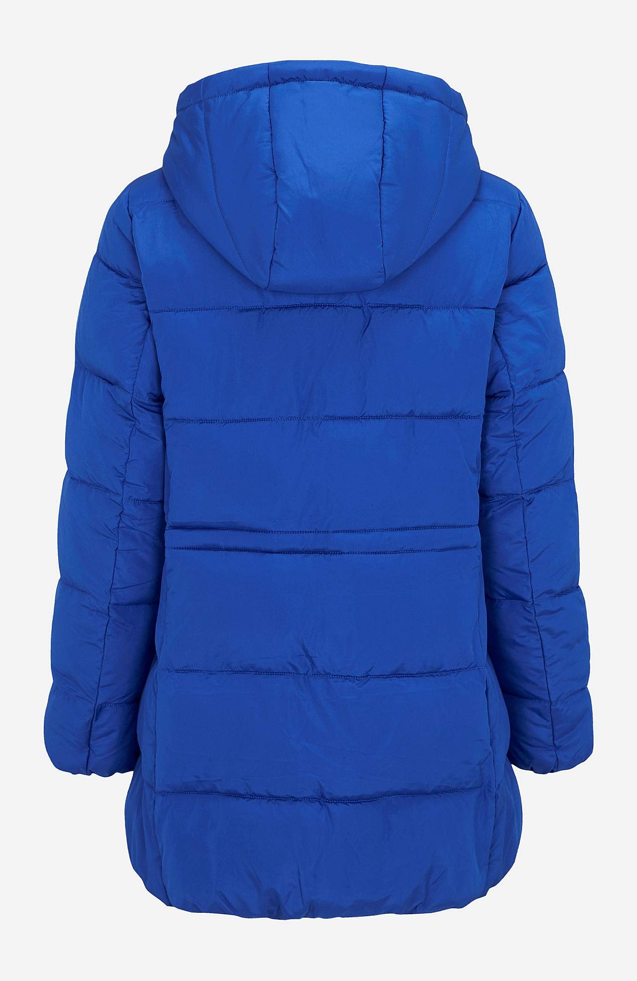 Warm-lined jacket with hood
