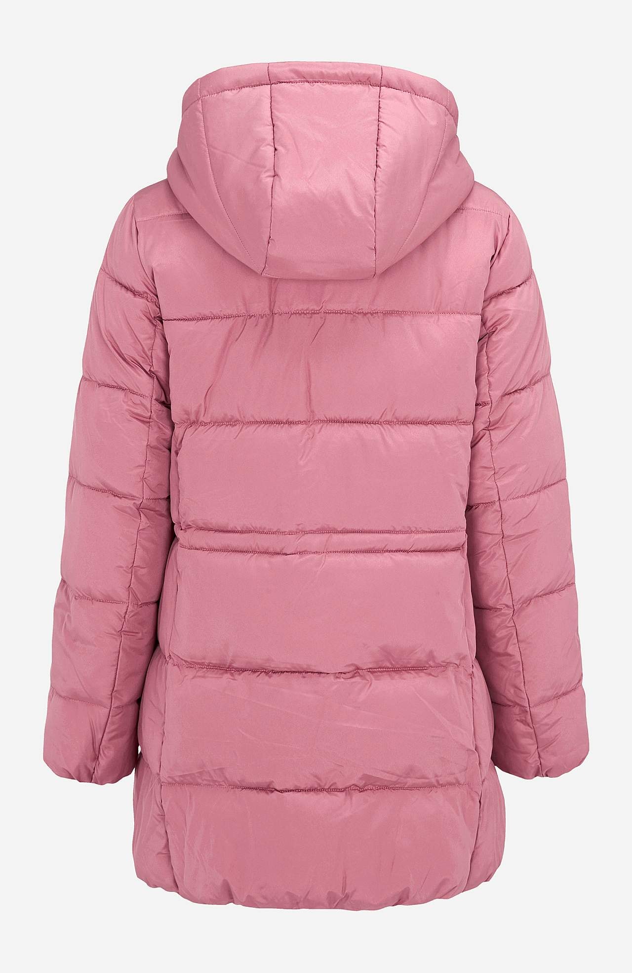 Warm-lined jacket with hood