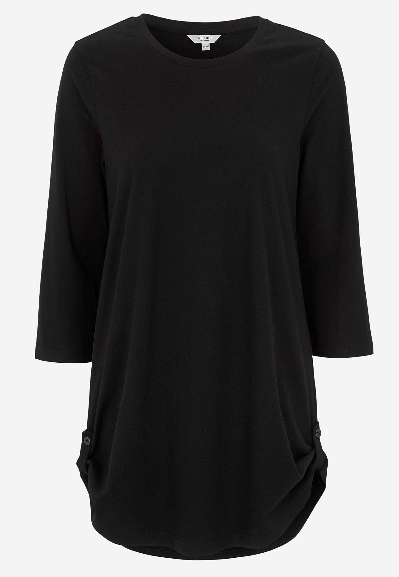 Jersey tuniq with 3/4 sleeve 2-pack