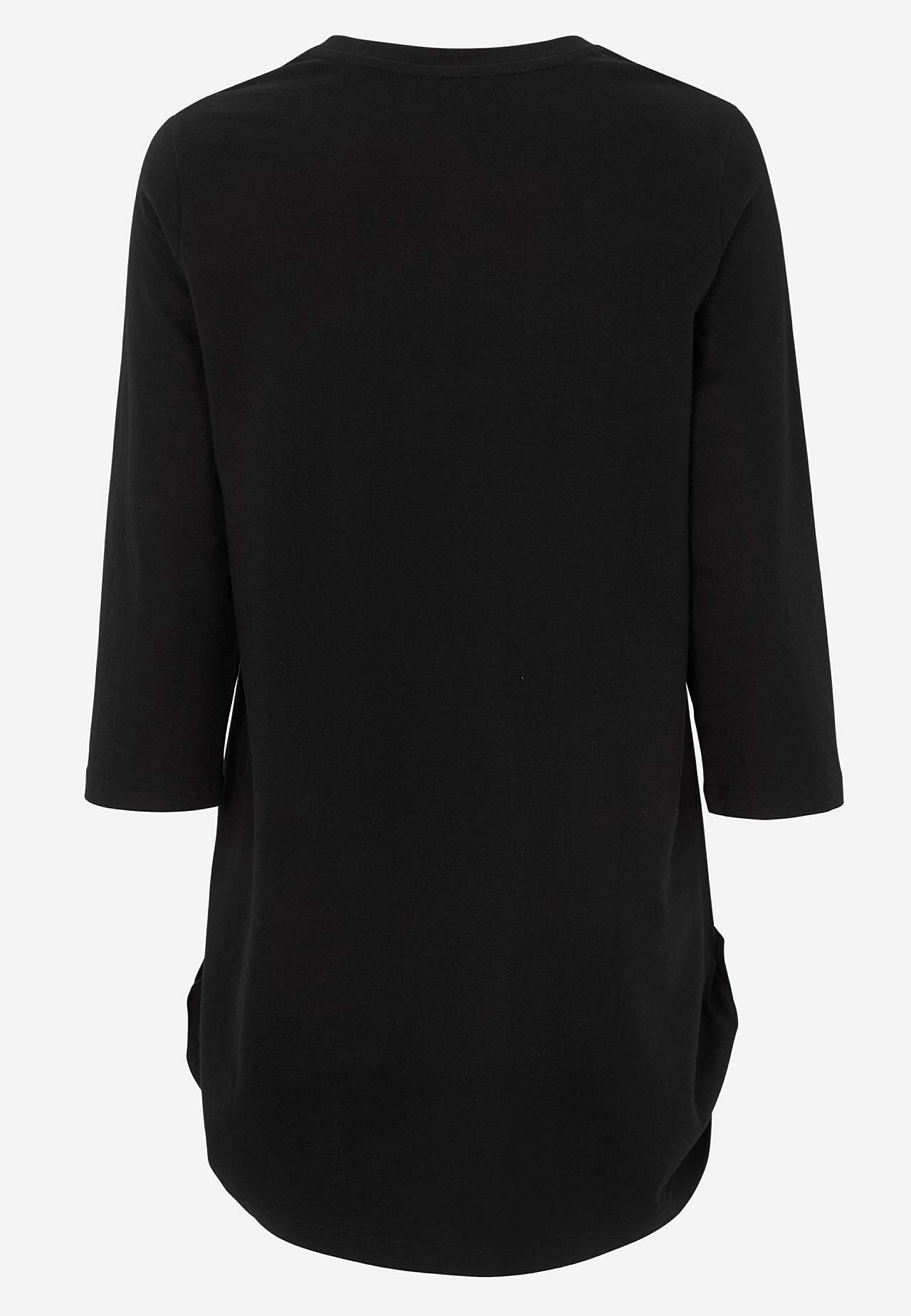 Jersey tuniq with 3/4 sleeve 2-pack