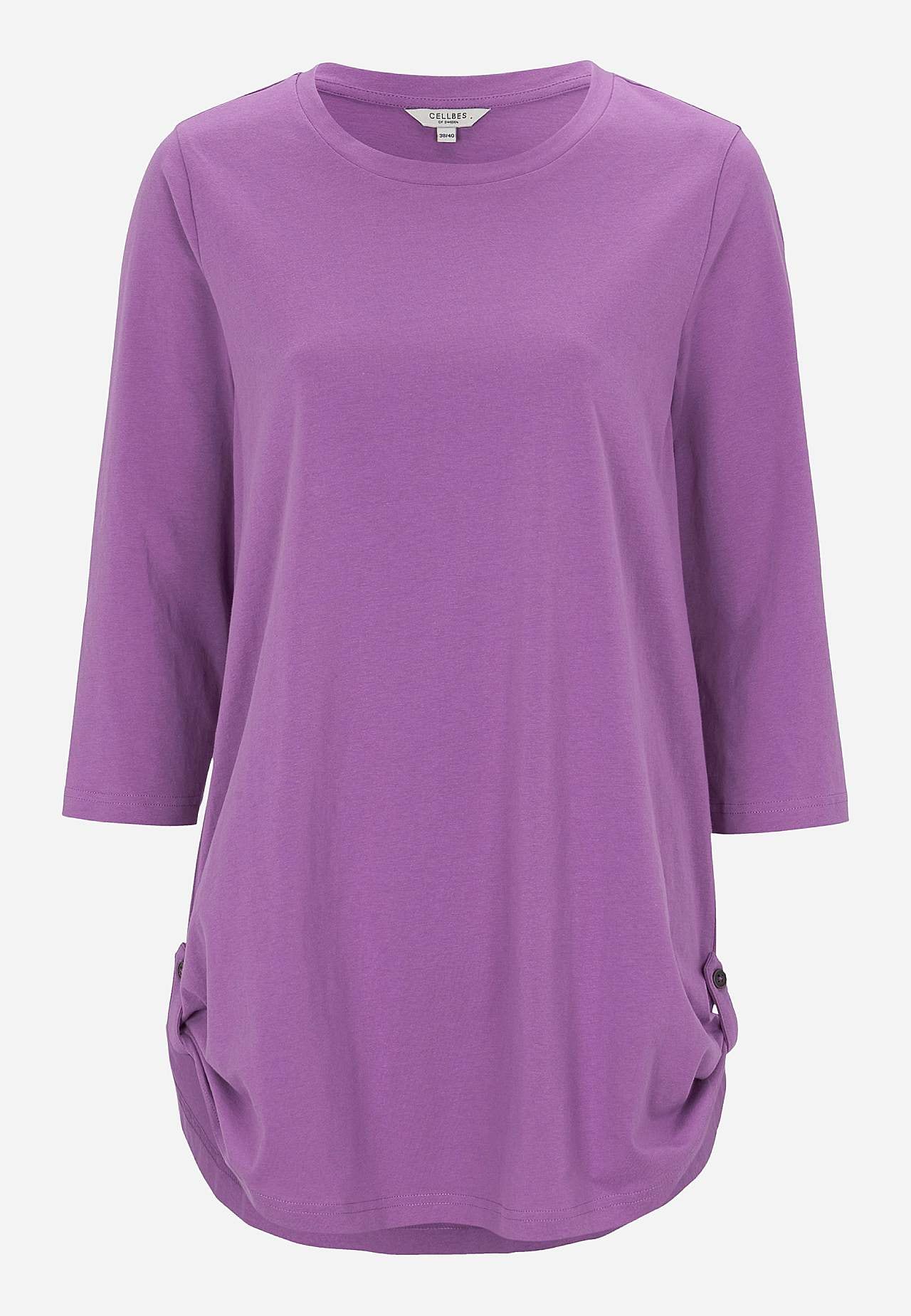 Jersey tuniq with 3/4 sleeve 2-pack