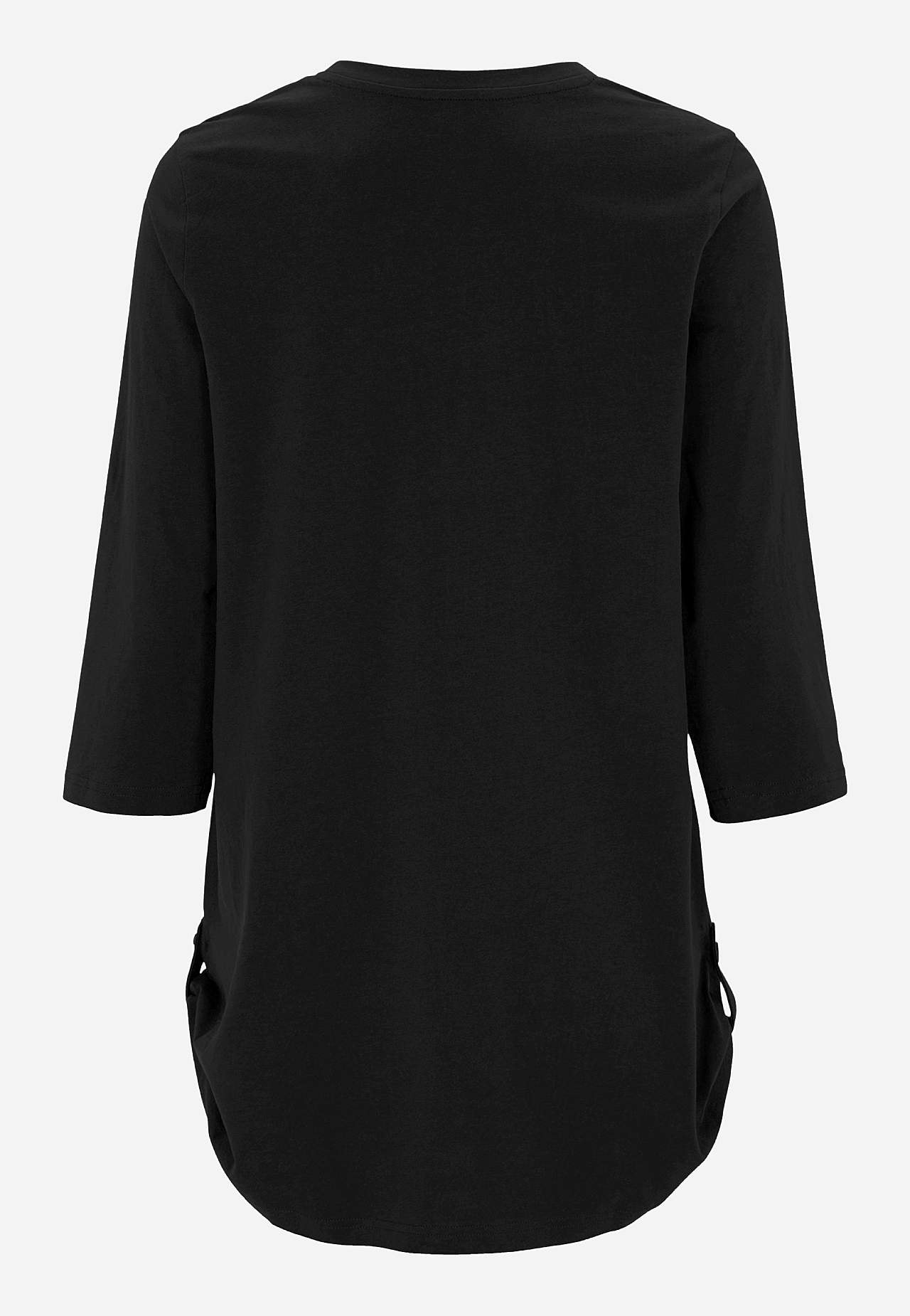 Jersey tuniq with 3/4 sleeve 2-pack