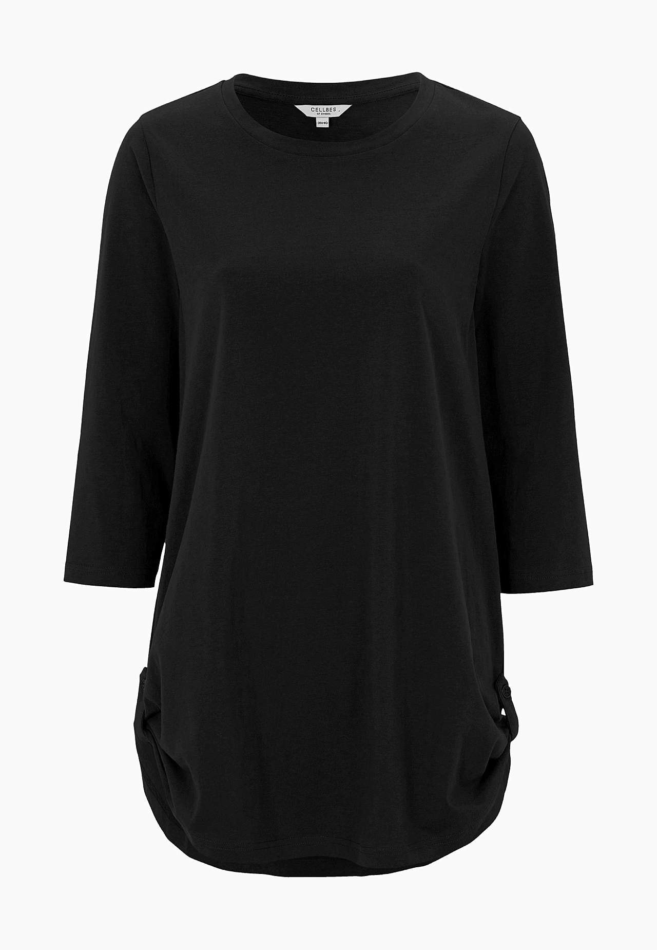 Jersey tuniq with 3/4 sleeve 2-pack