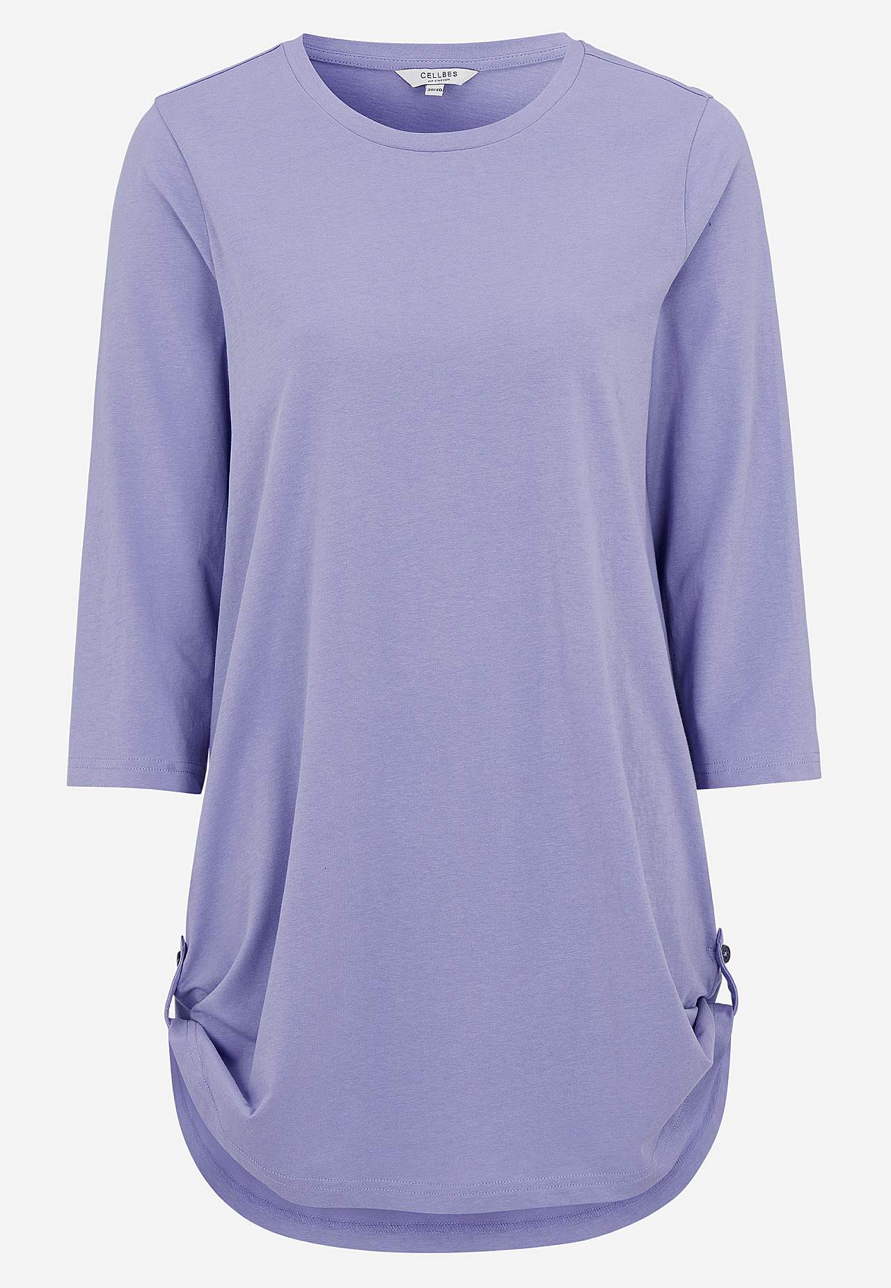 Jersey tuniq with 3/4 sleeve 2-pack