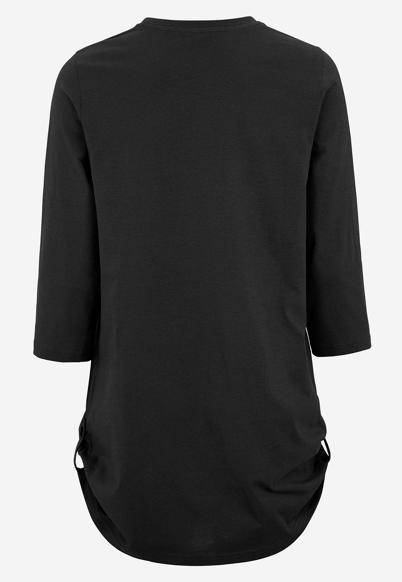 Jersey tuniq with 3/4 sleeve 2-pack