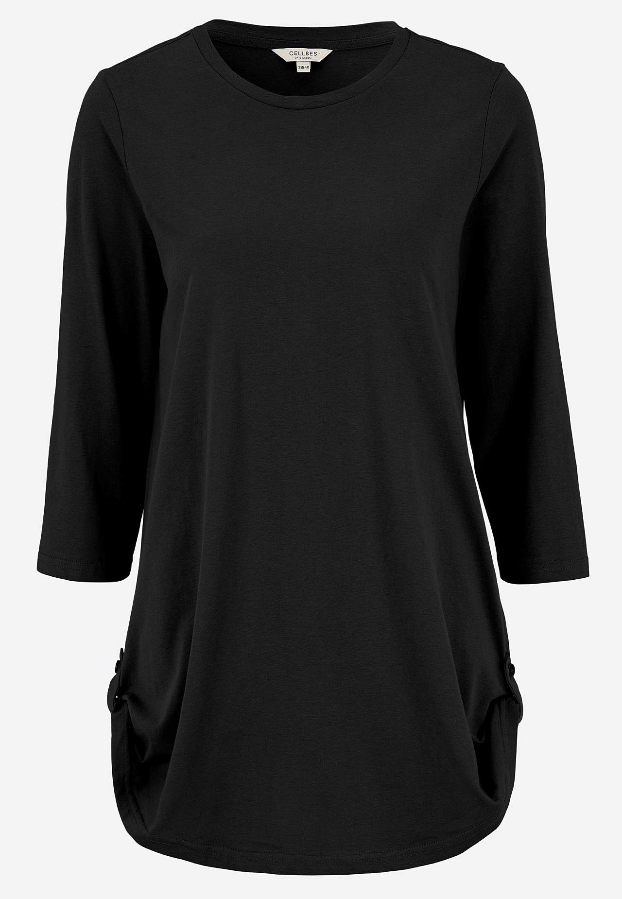 Jersey tuniq with 3/4 sleeve 2-pack