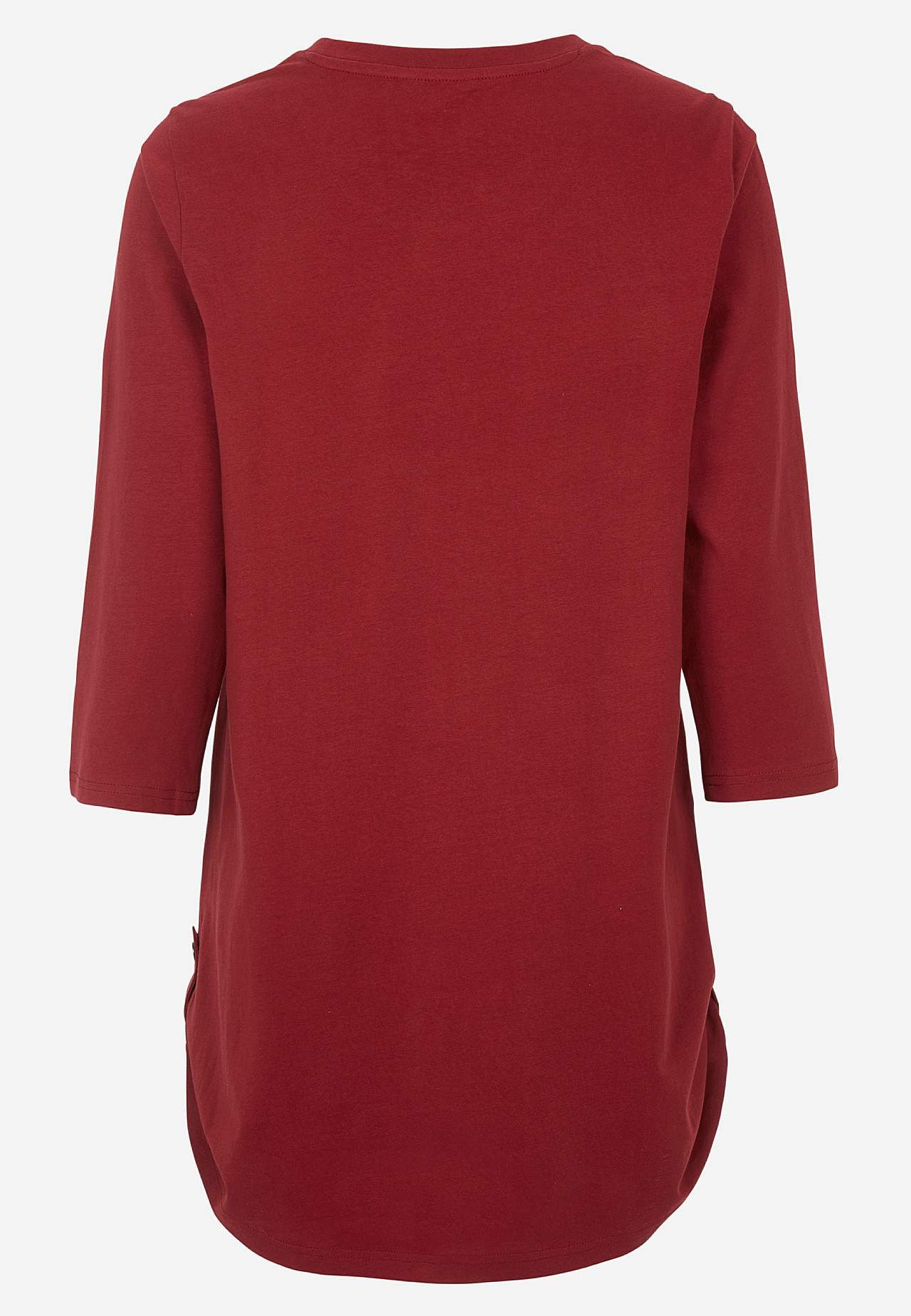 Jersey tuniq with 3/4 sleeve 2-pack
