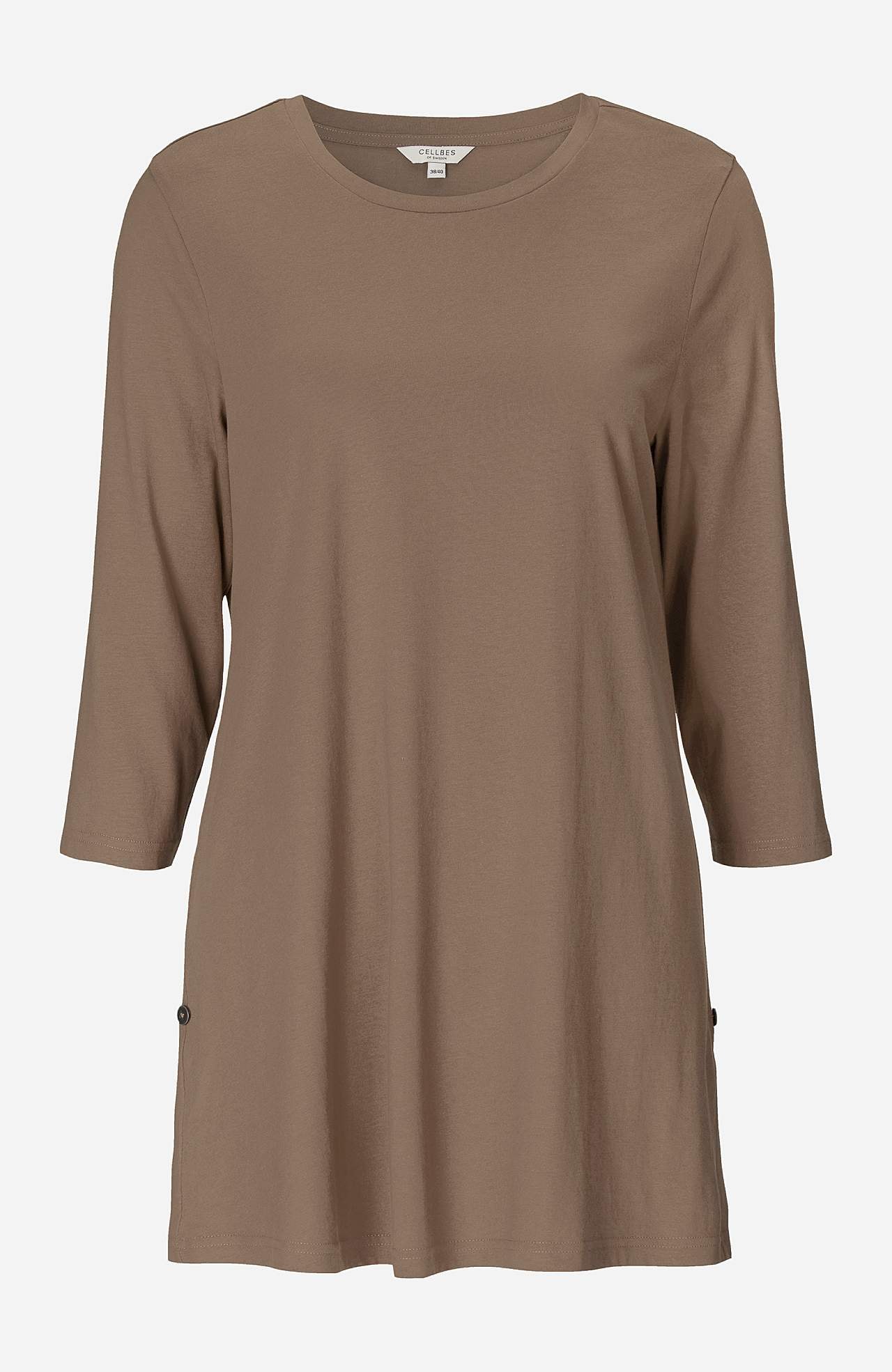 Jersey tuniq with 3/4 sleeve 2-pack