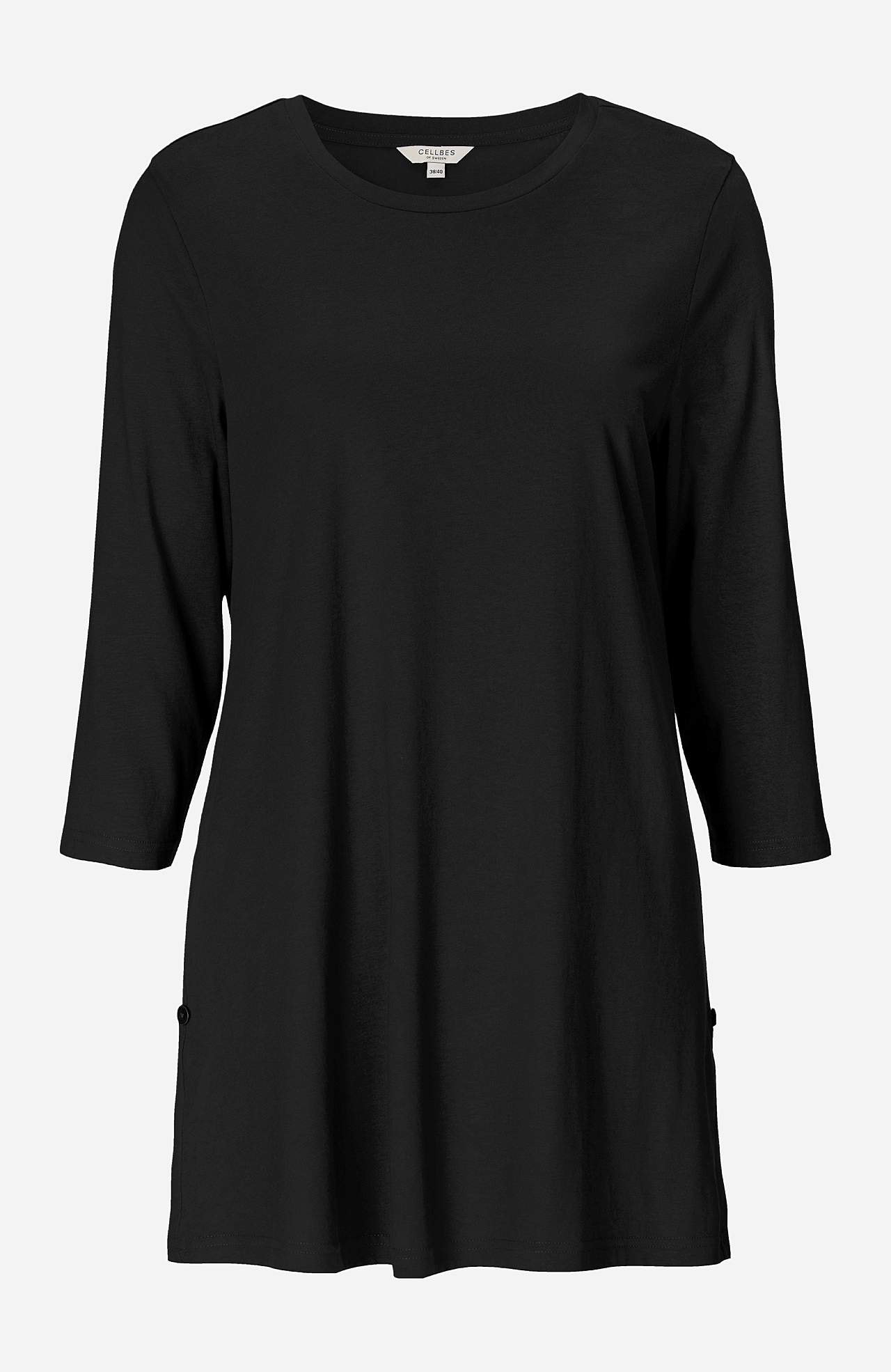 Jersey tuniq with 3/4 sleeve 2-pack