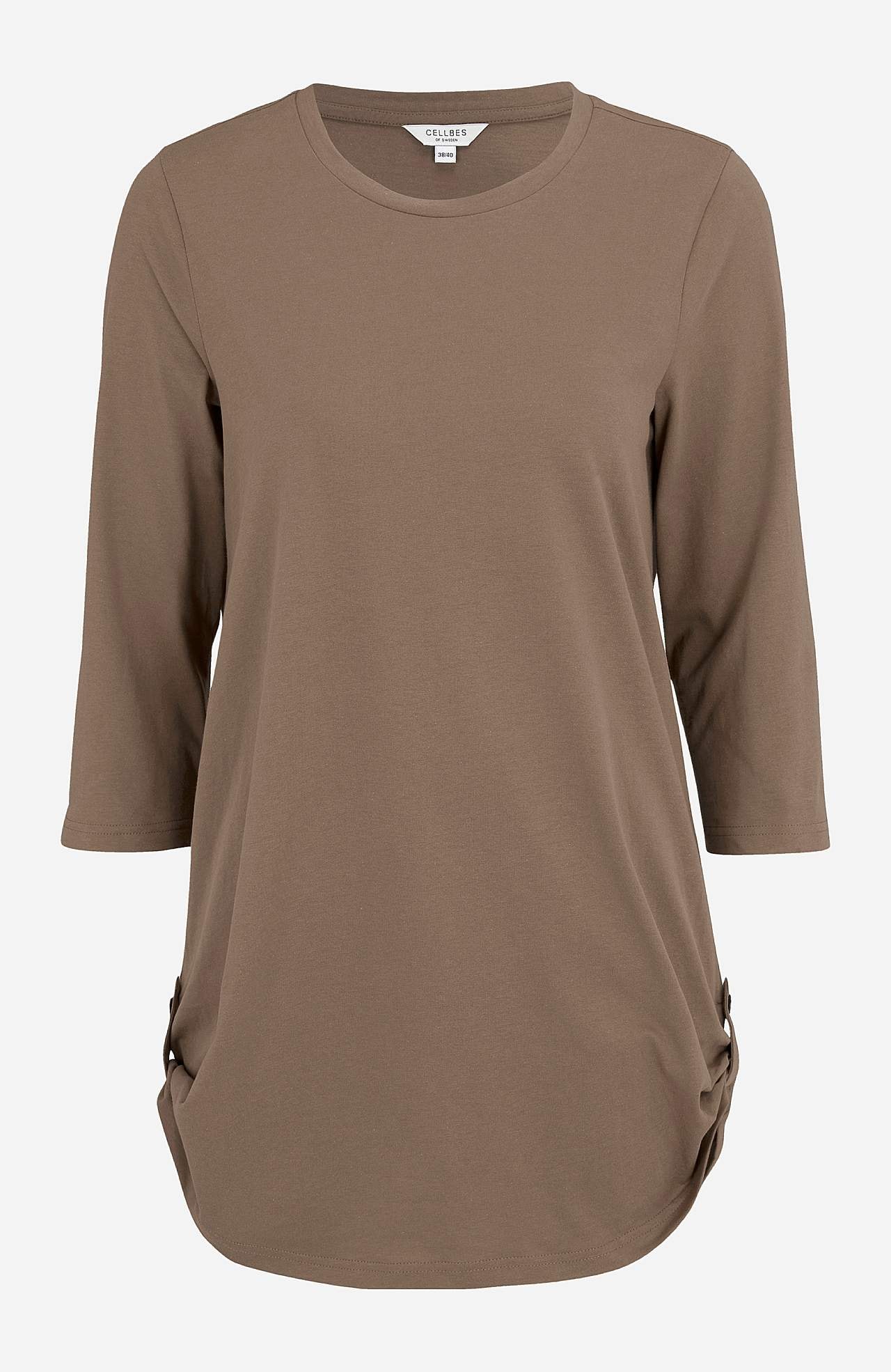 Jersey tuniq with 3/4 sleeve 2-pack