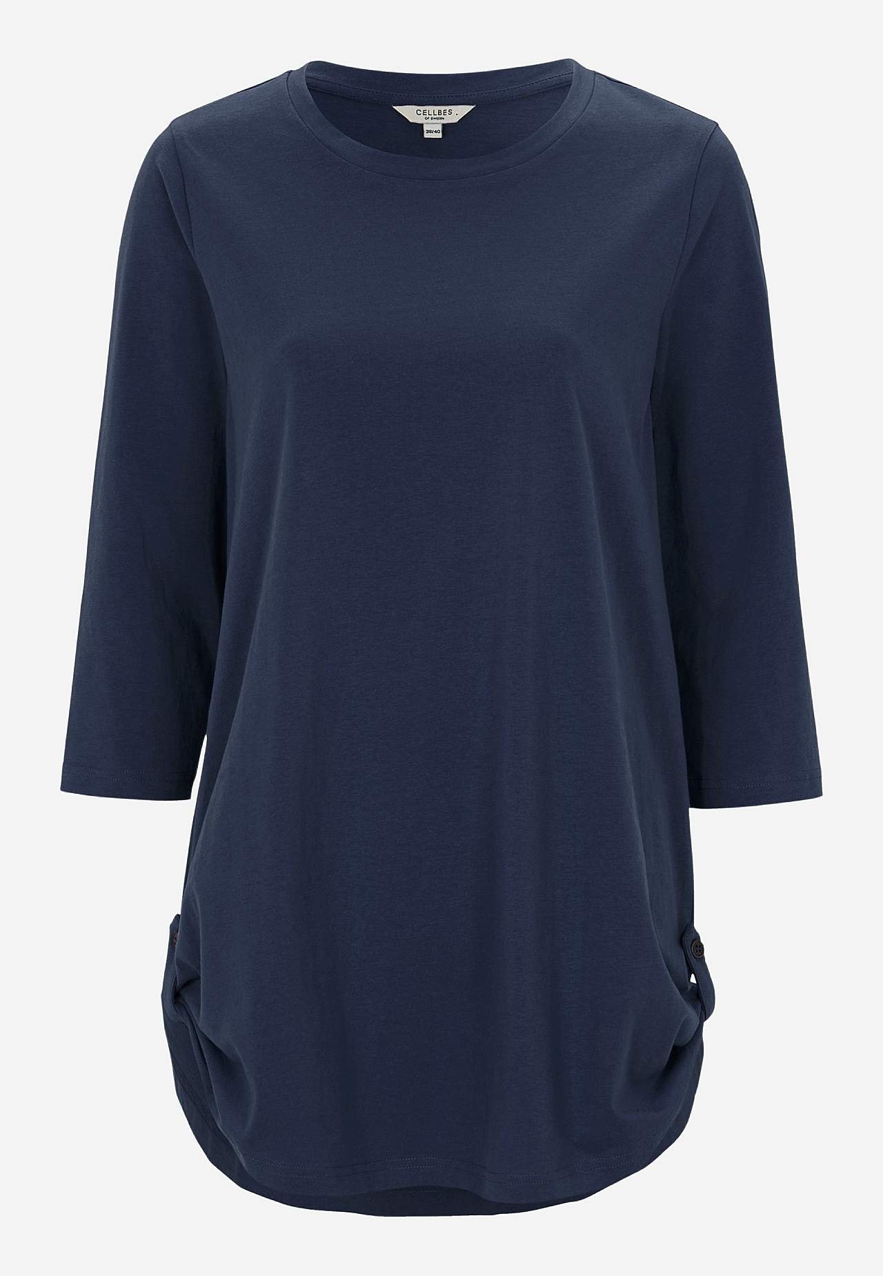 Jersey tuniq with 3/4 sleeve 2-pack