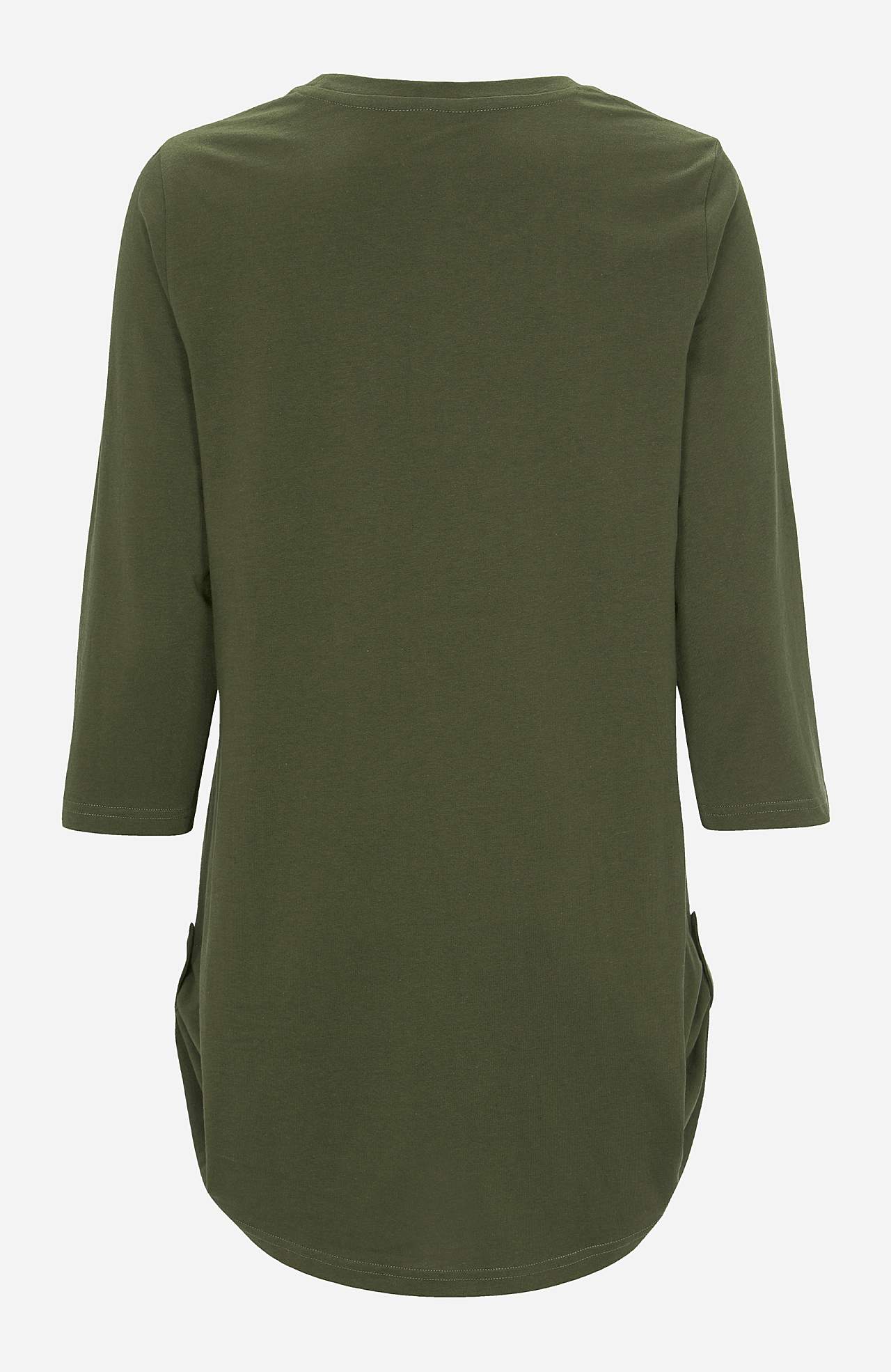 Jersey tuniq with 3/4 sleeve 2-pack