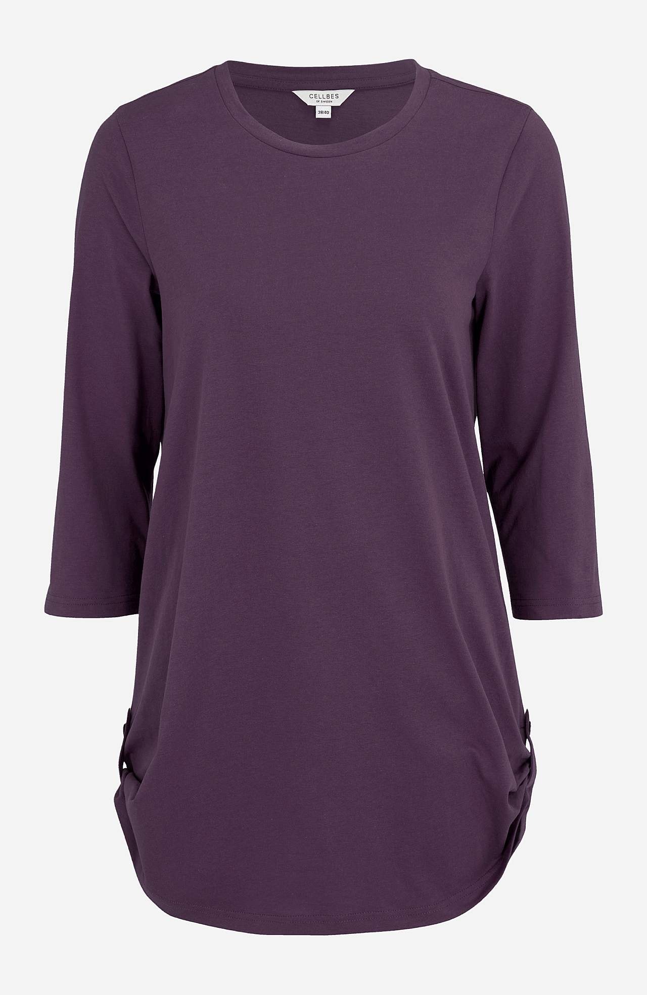 Jersey tuniq with 3/4 sleeve 2-pack