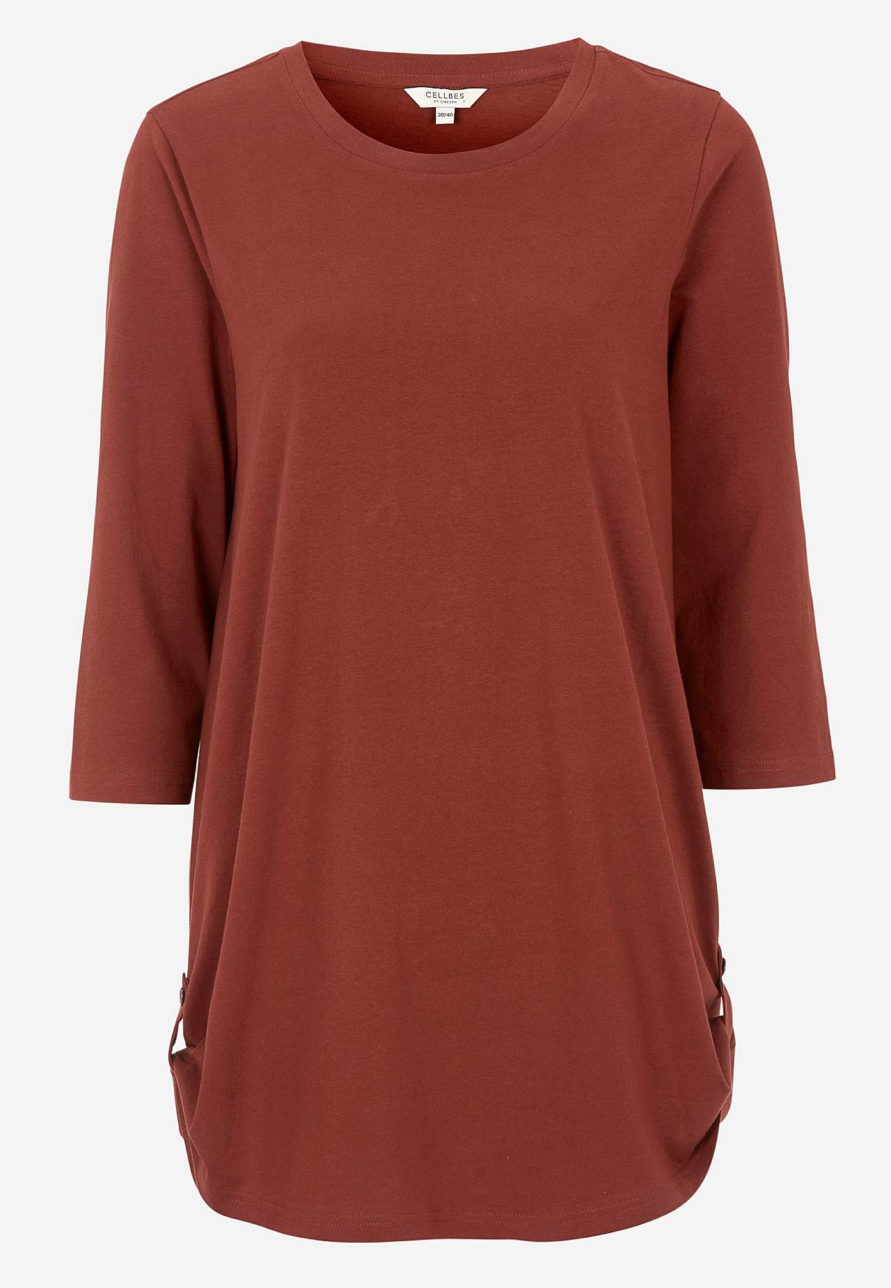 Jersey tuniq with 3/4 sleeve 2-pack