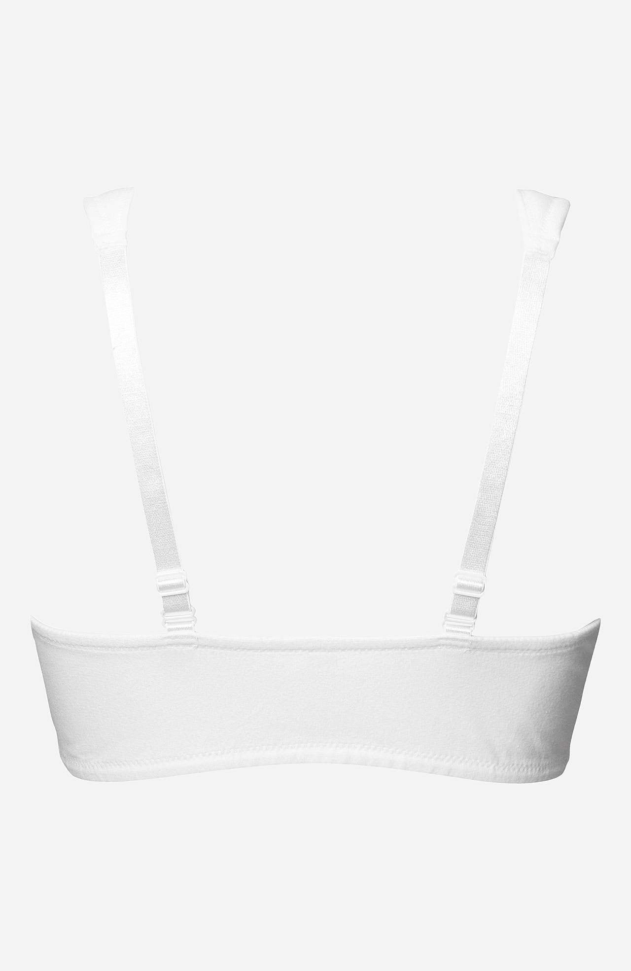 Front-closing soft bra