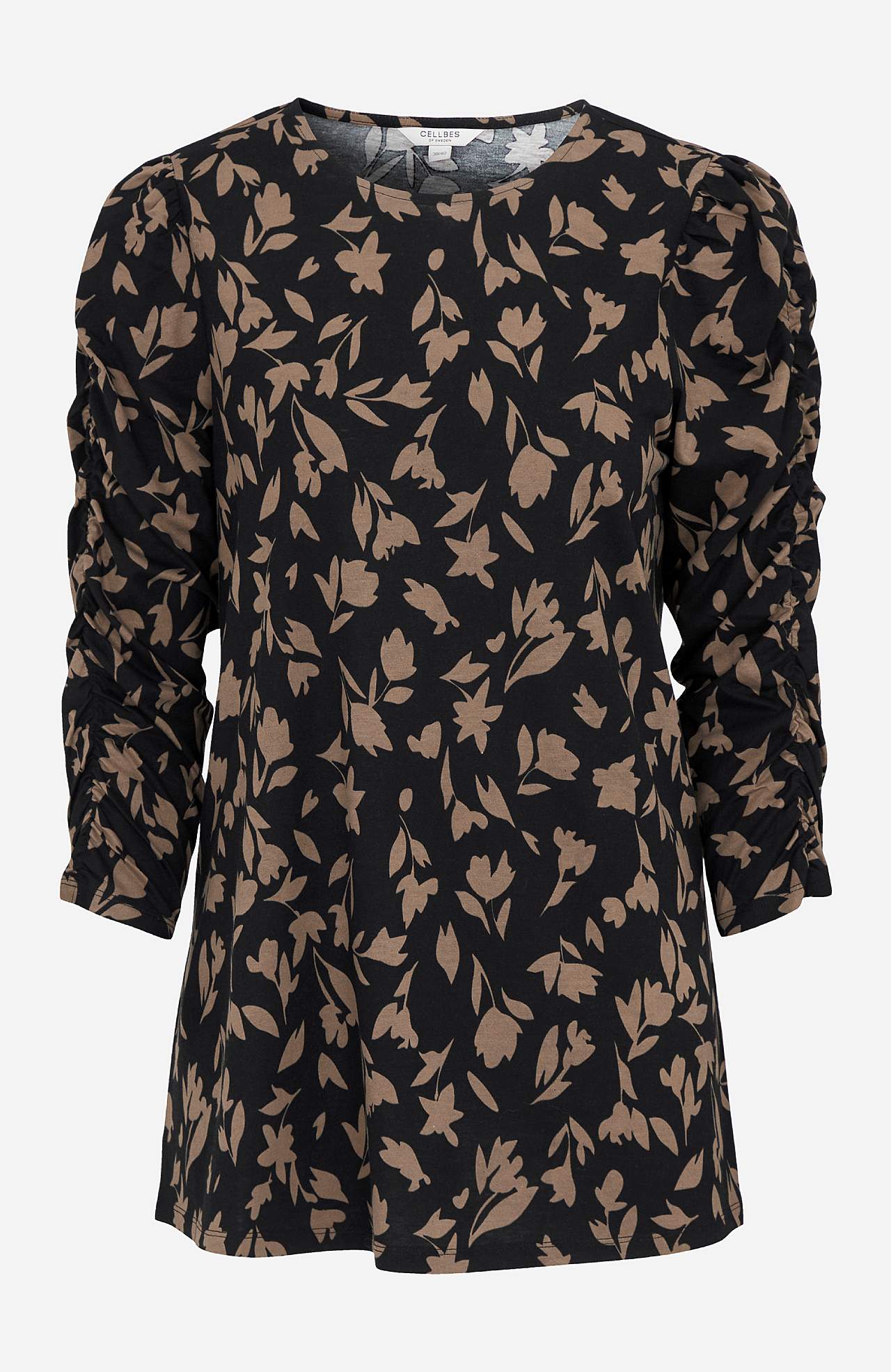 Patterned jersey tuniq
