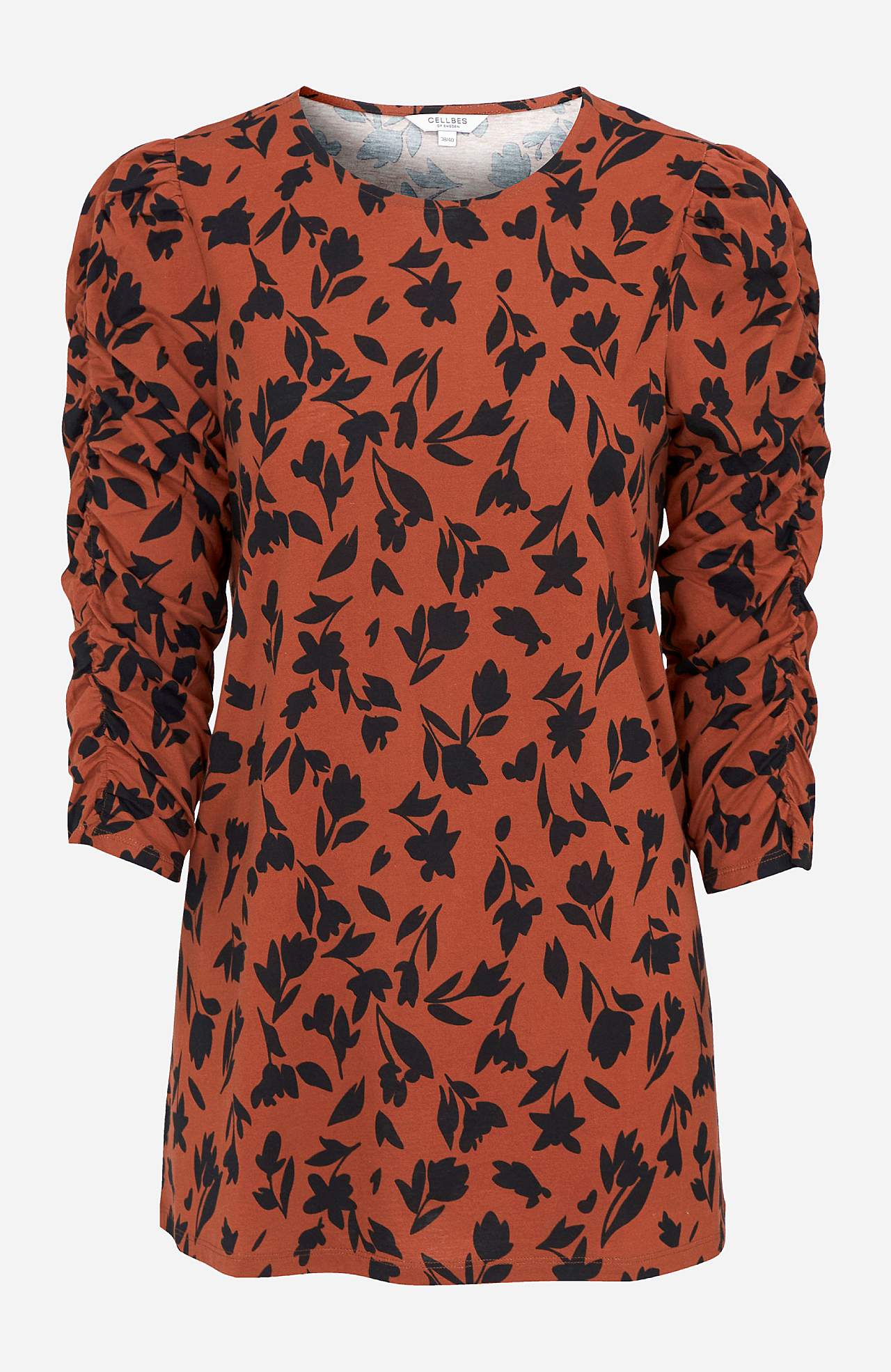 Patterned jersey tuniq Amelie