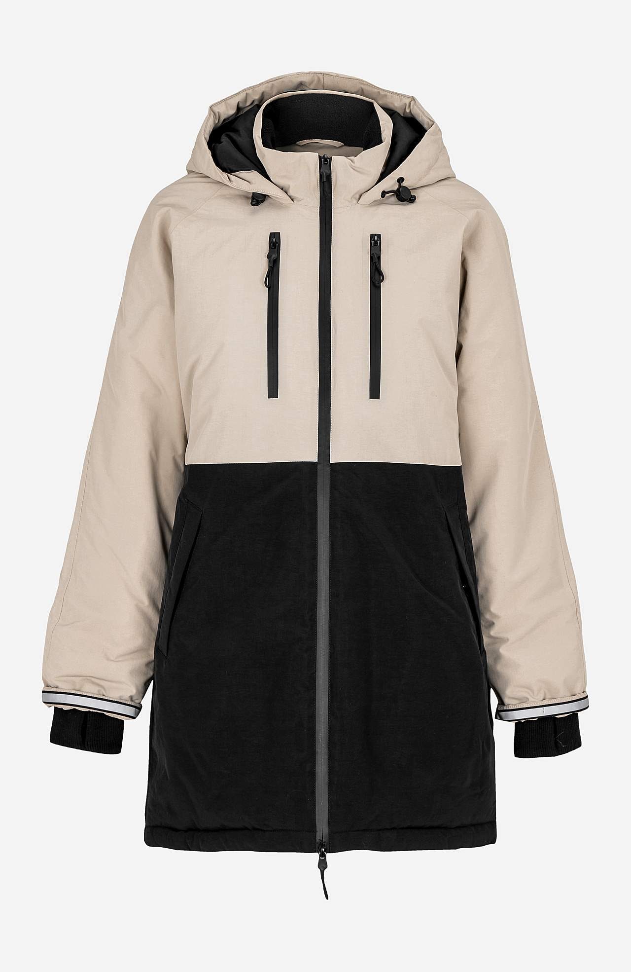 Functional, warm-lined jacket