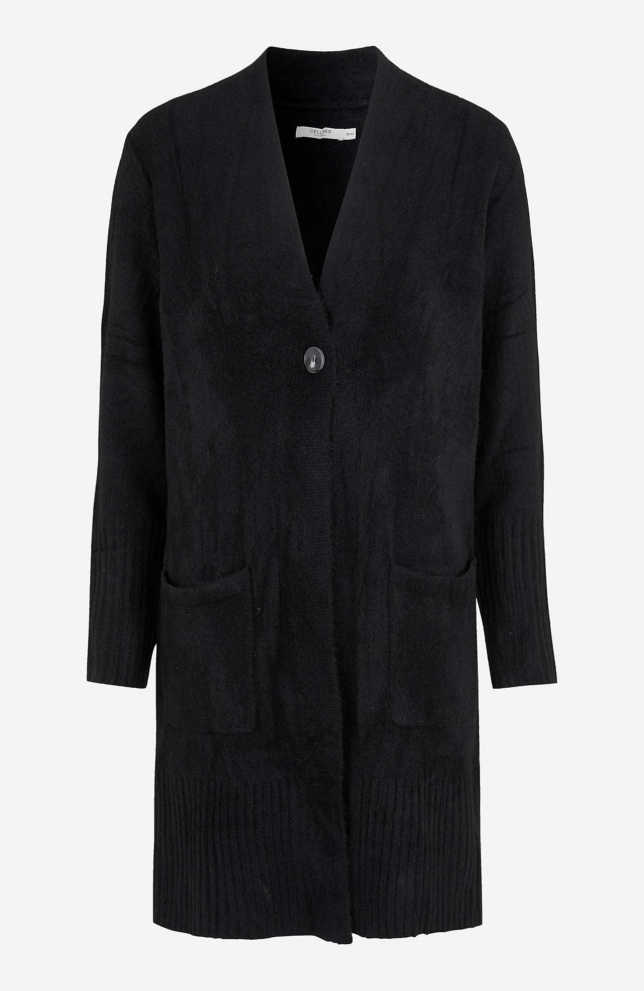 Soft, long cardigan