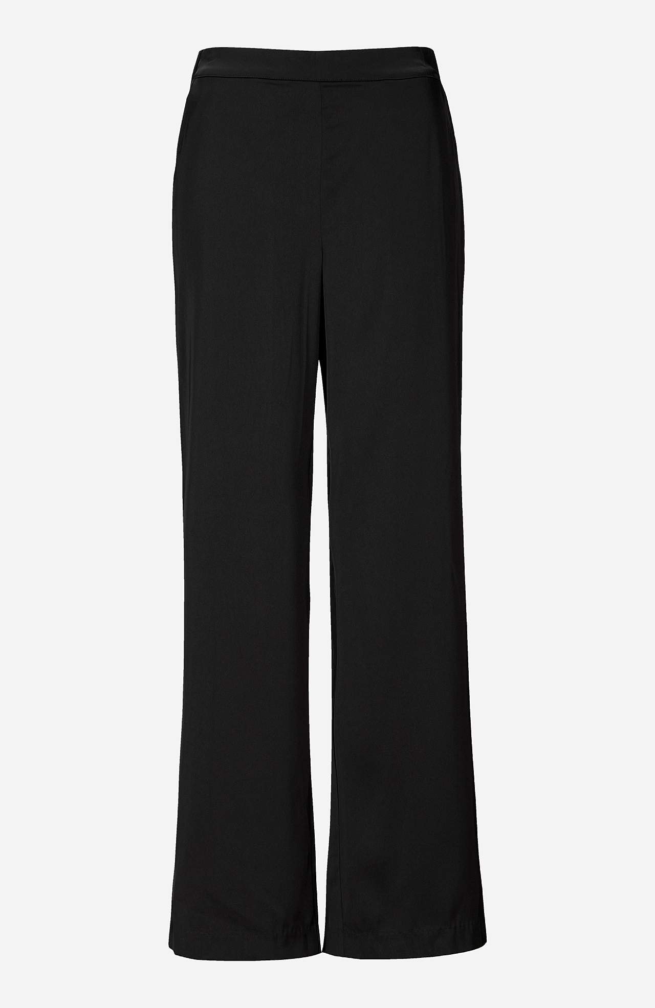 Party trousers with wide legs