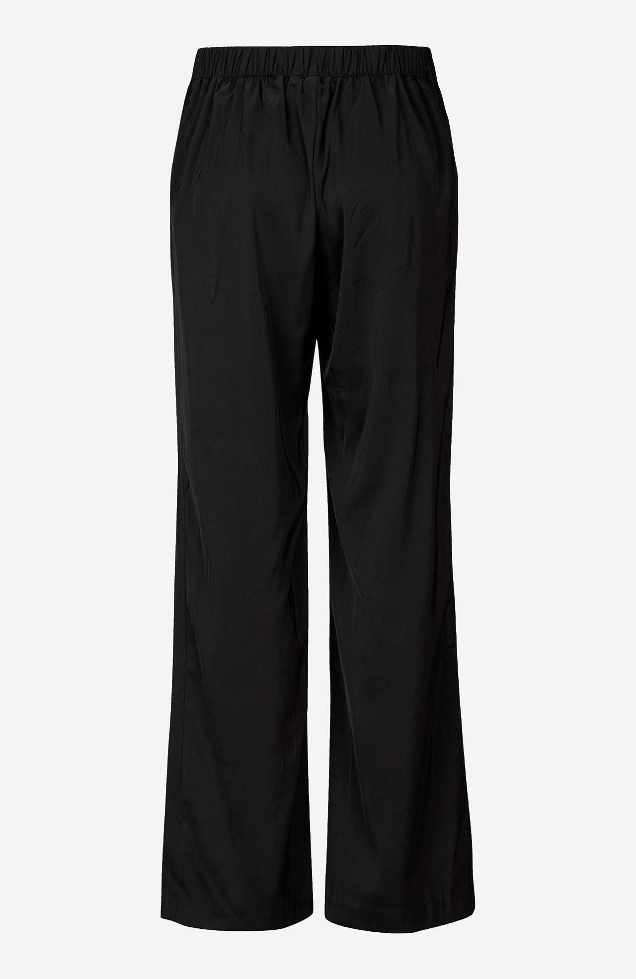 Party trousers with wide legs