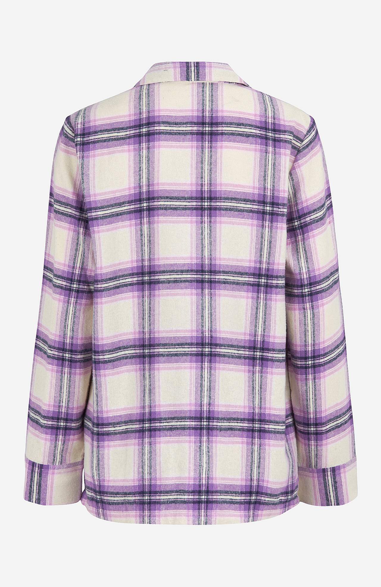 Checked pyjamas in flannel