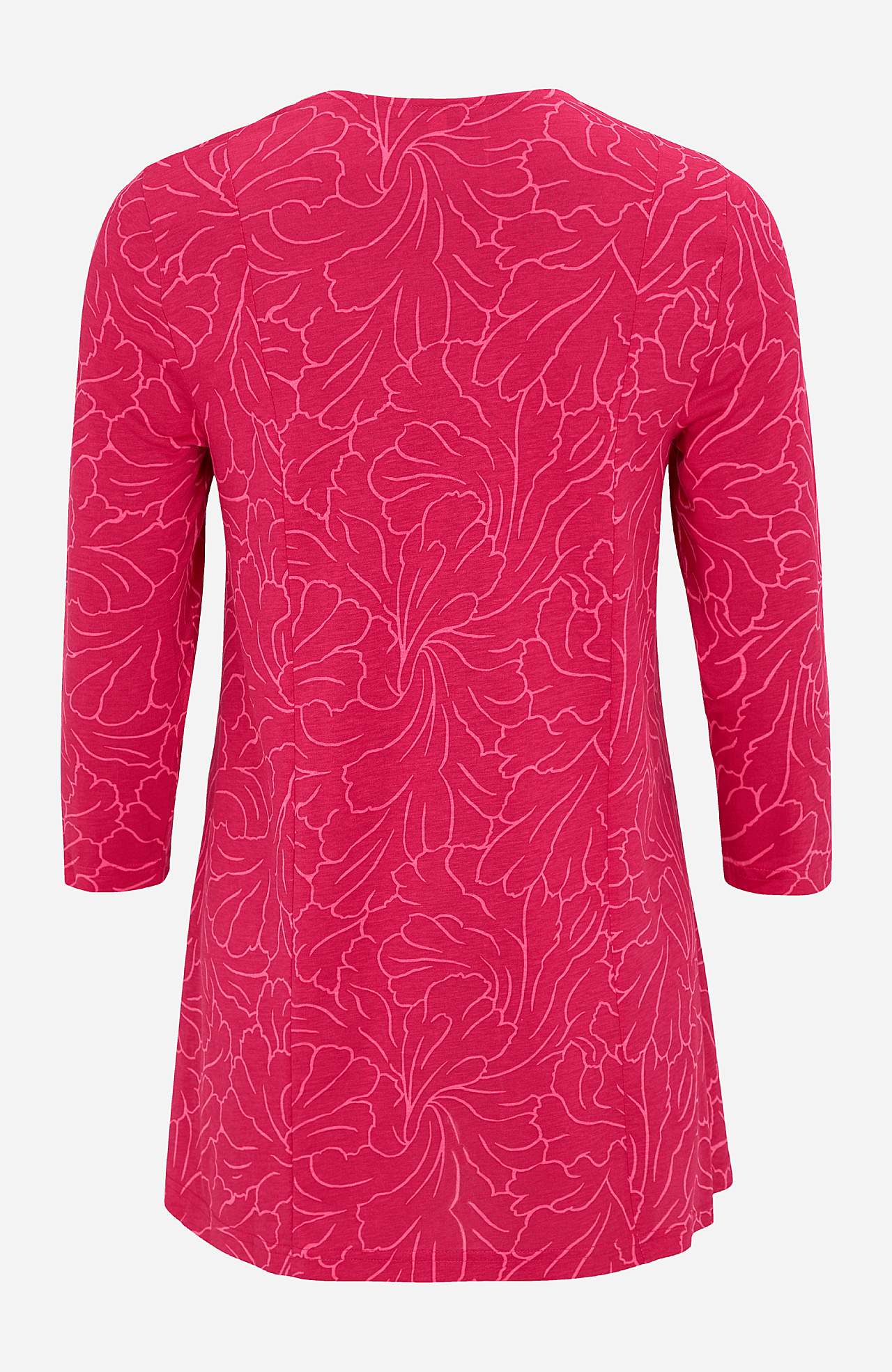 V-neck jersey tuniq Priscilla