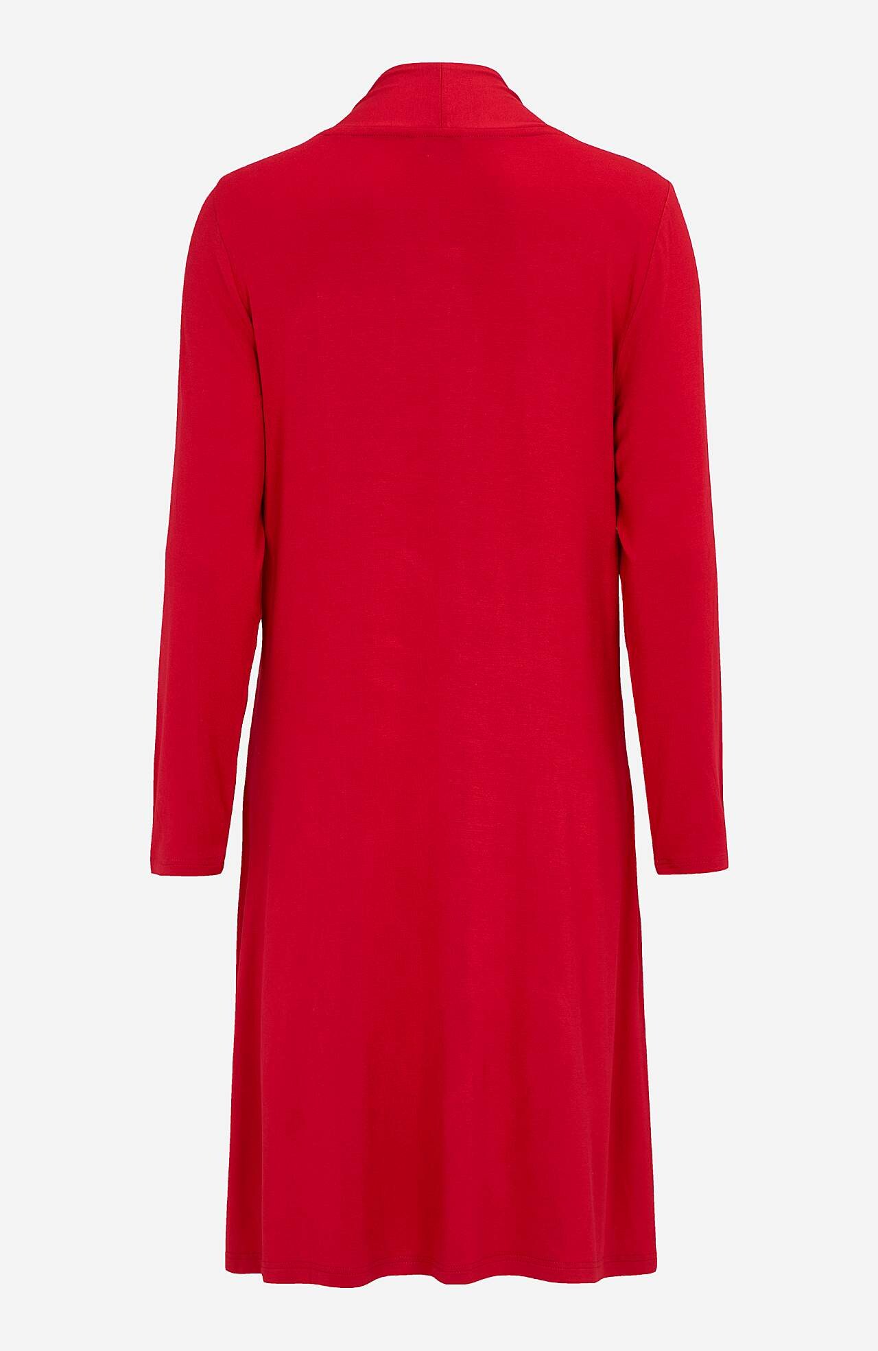 Jersey dress with lace Elina