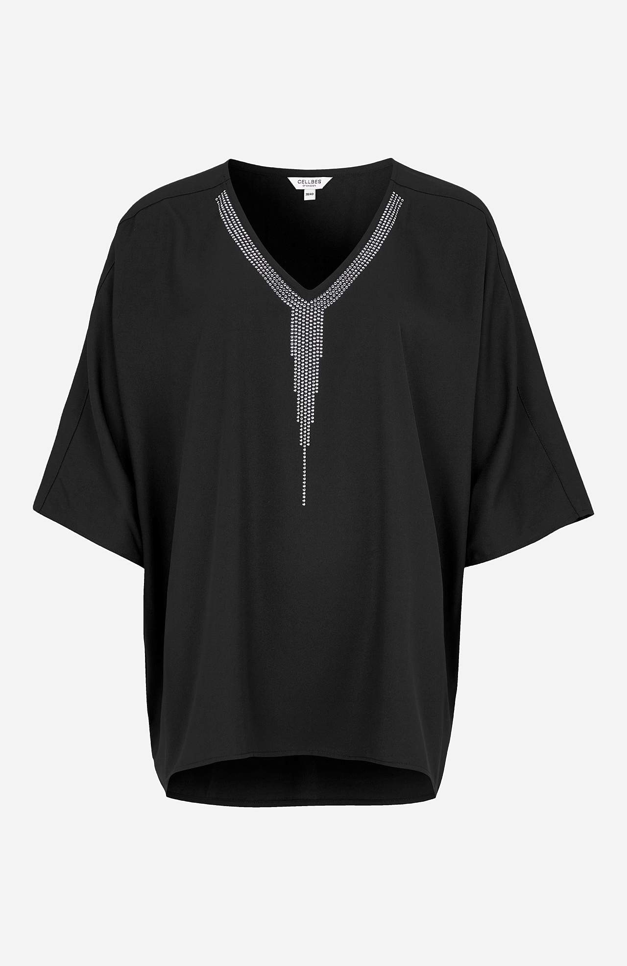 Party blouse with studded details