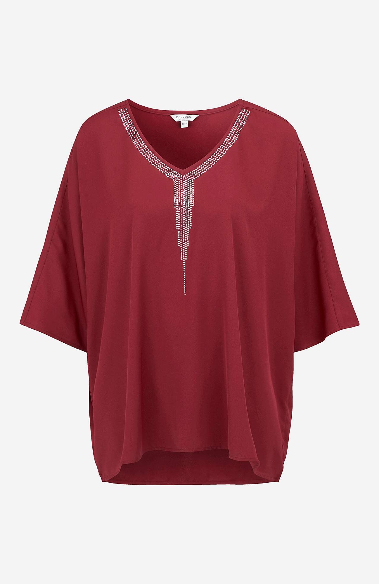 Party blouse with studded details