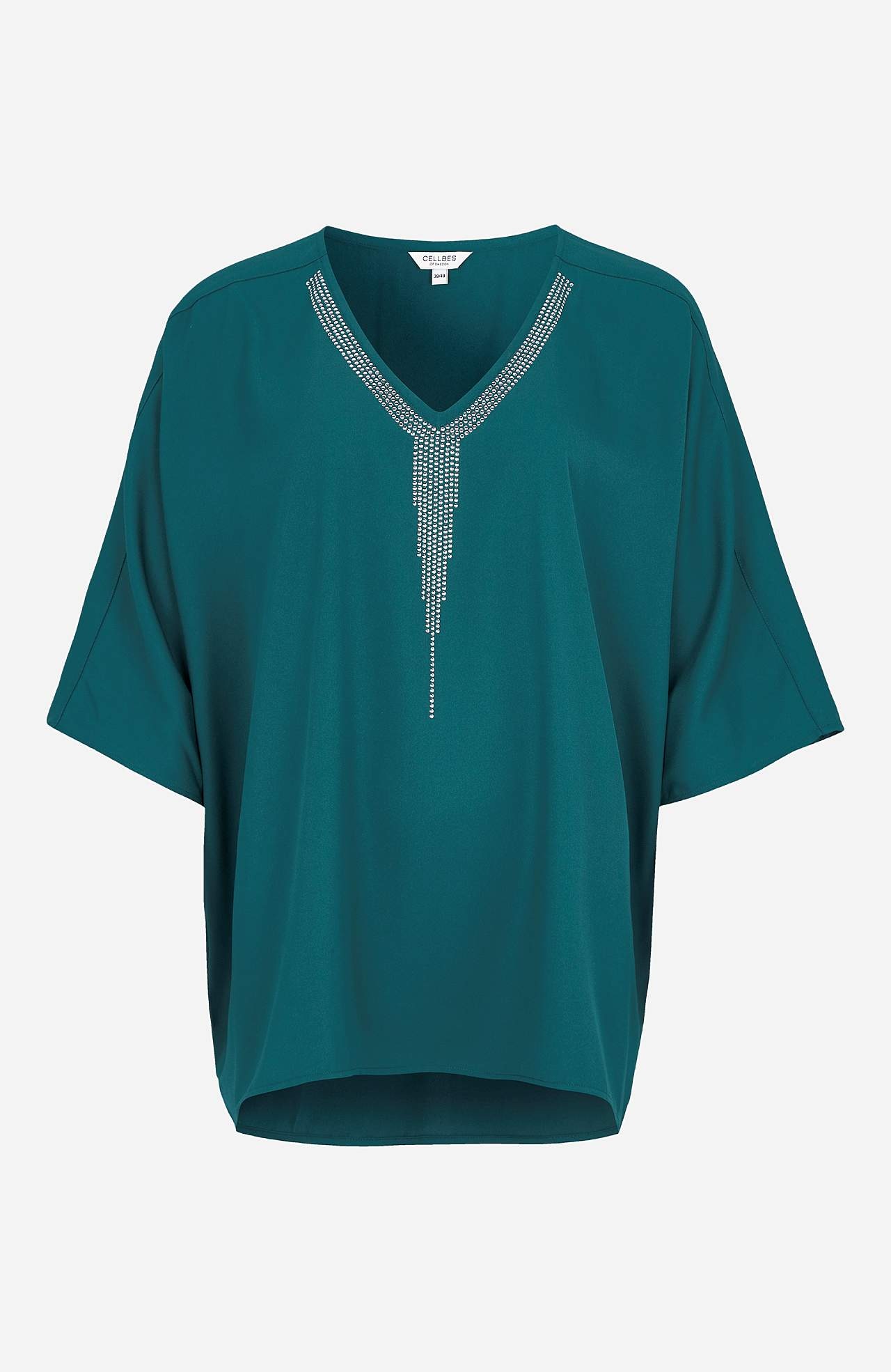 Party blouse with studded details