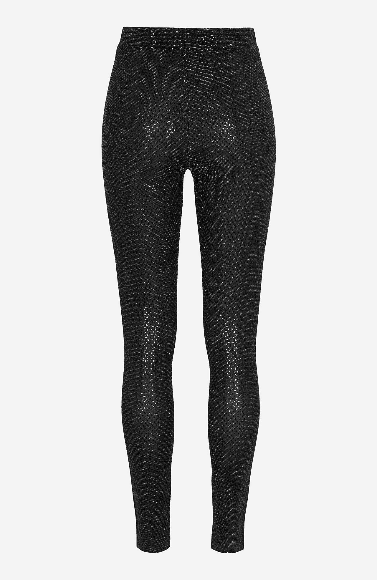 Leggings with sequins