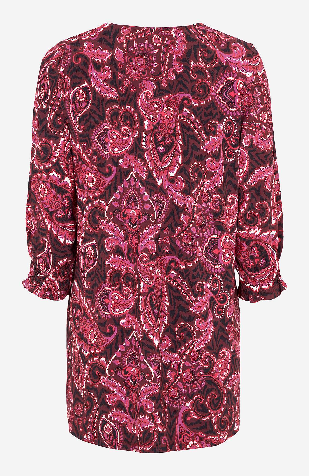 Tunic with a paisley pattern Camilla