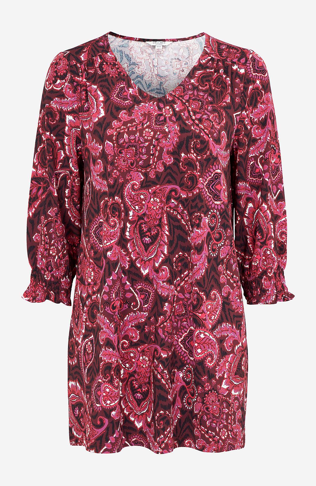 Tunic with a paisley pattern Camilla