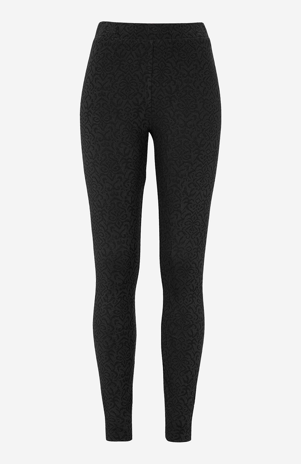 Leggings with structural pattern