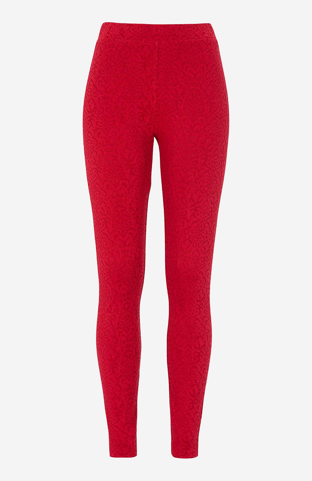 Leggings with structural pattern