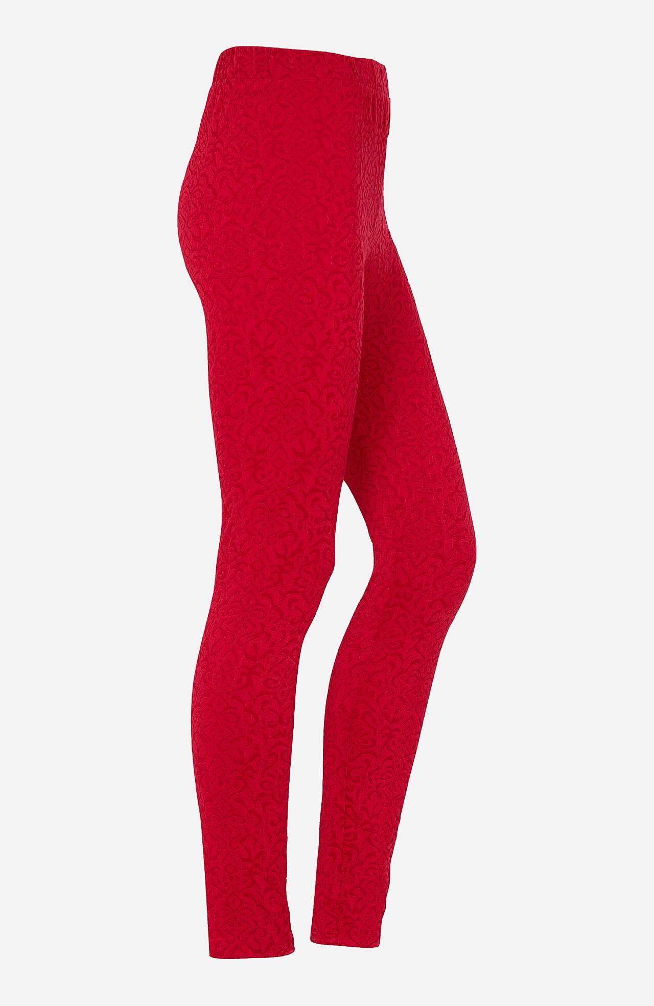 Leggings with structural pattern