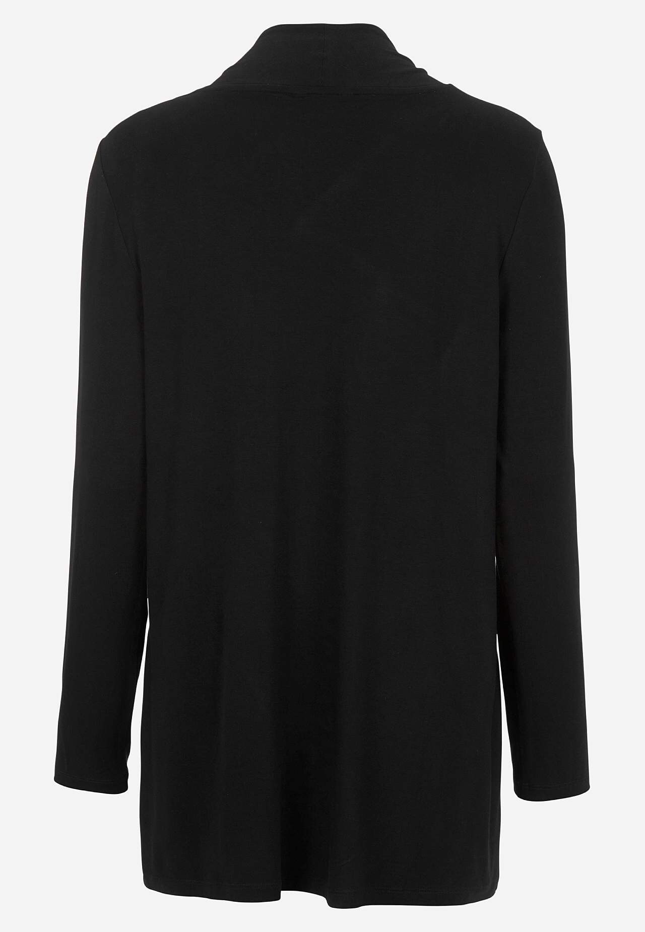 Long-sleeved 2-in-1 top with sequins