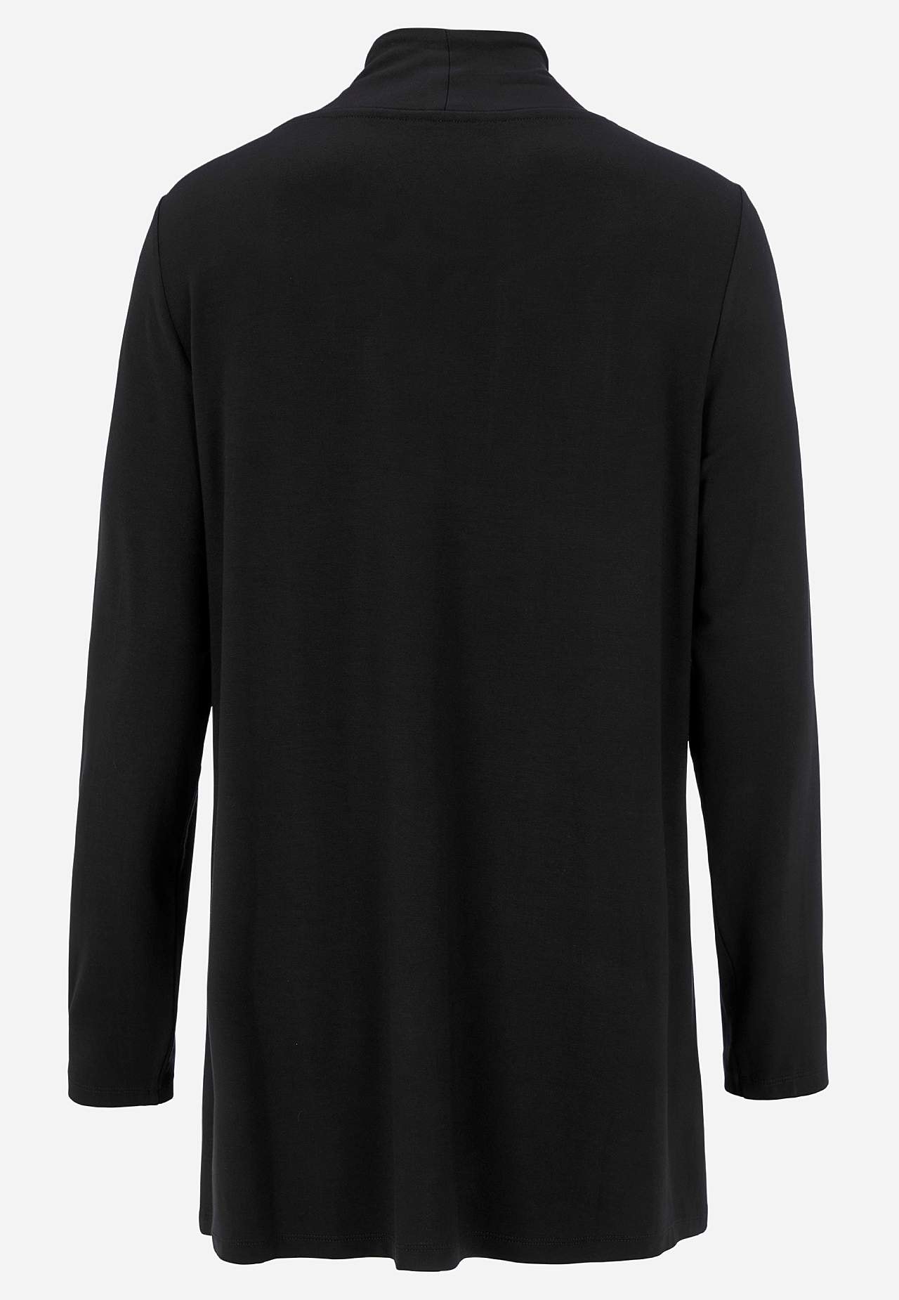 Long-sleeved 2-in-1 top with sequins