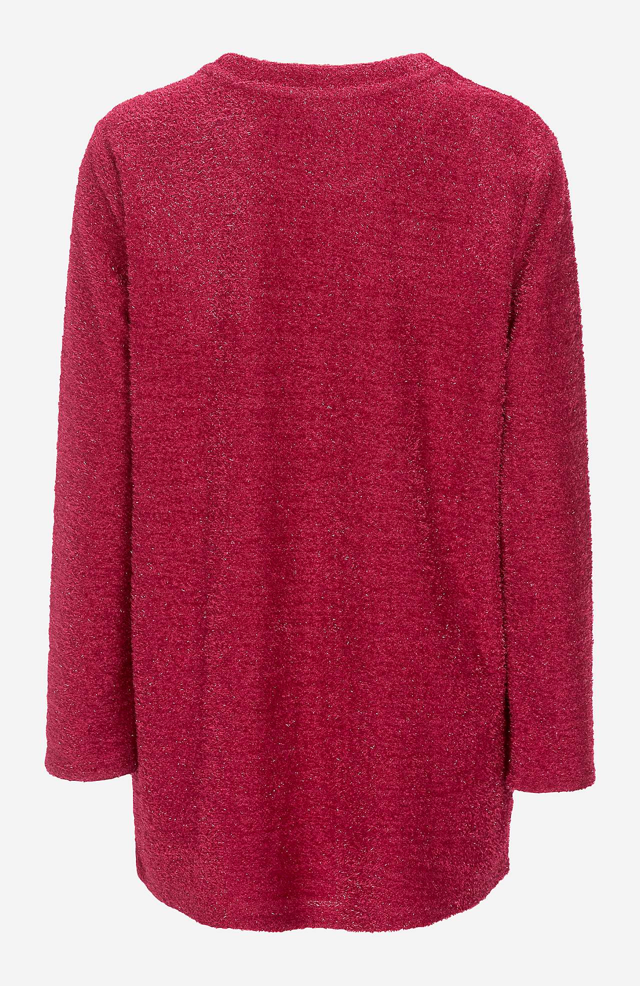 Glittery, knitted sweater