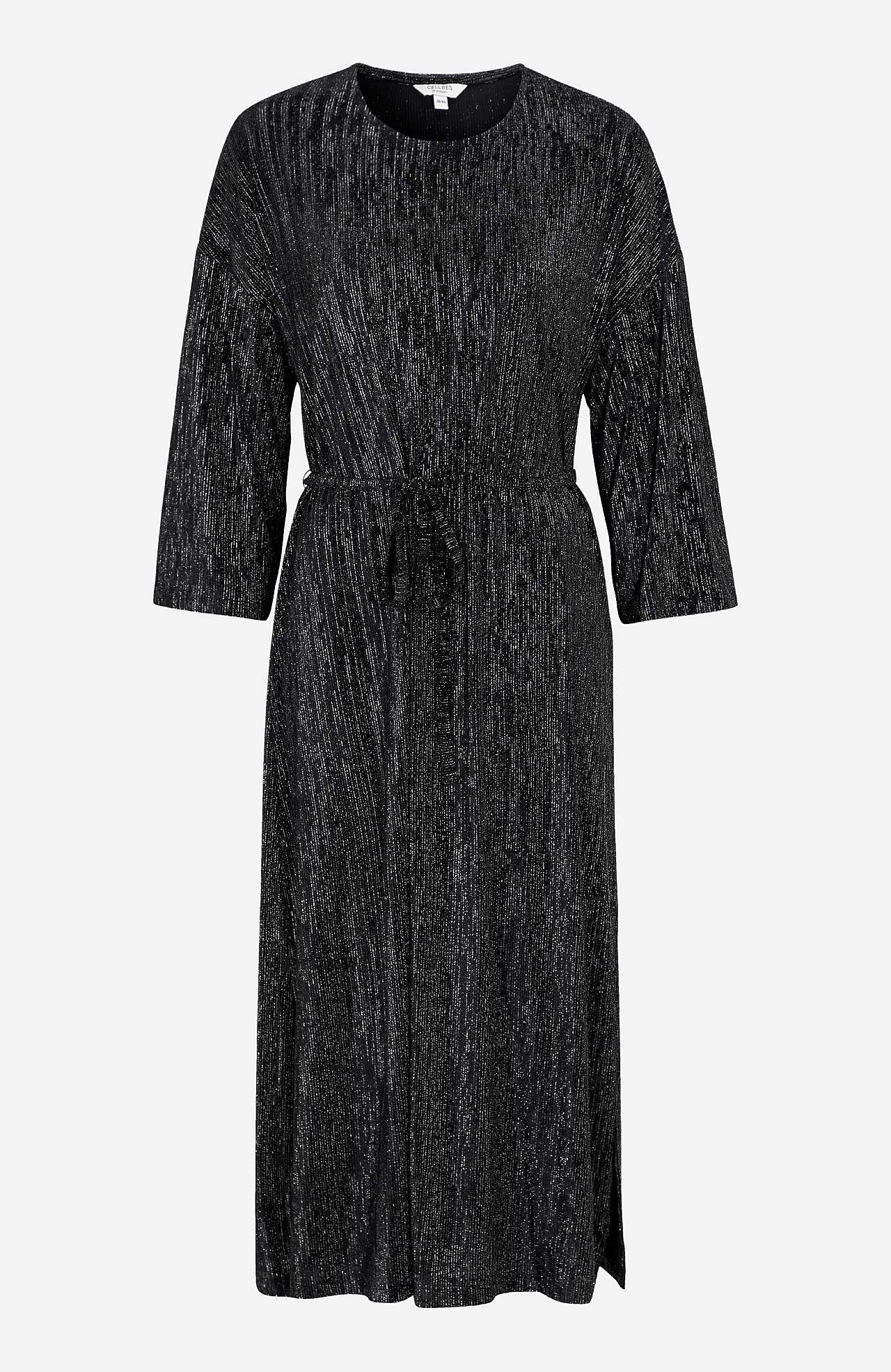 Glittery jersey dress