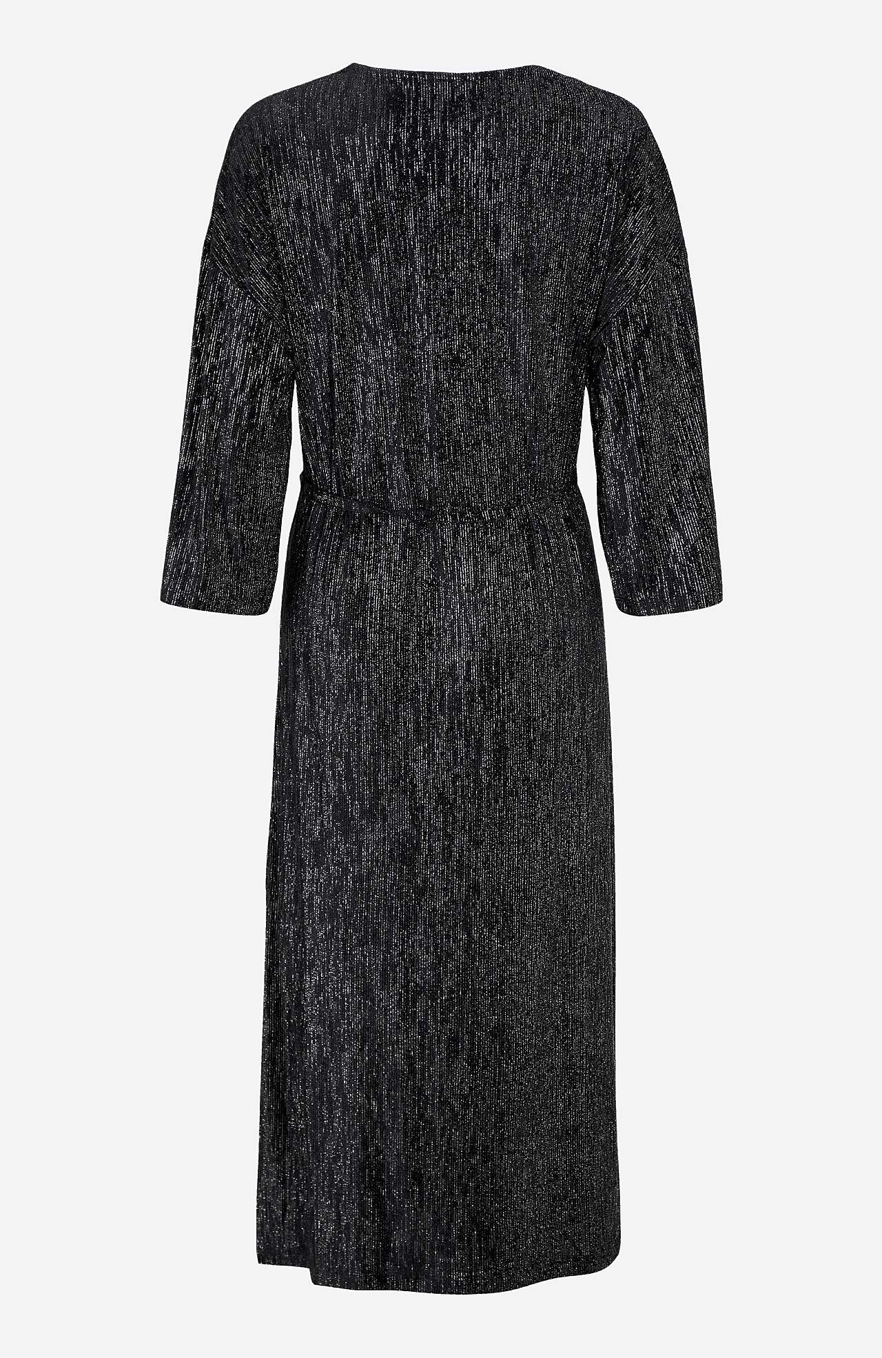 Glittery jersey dress