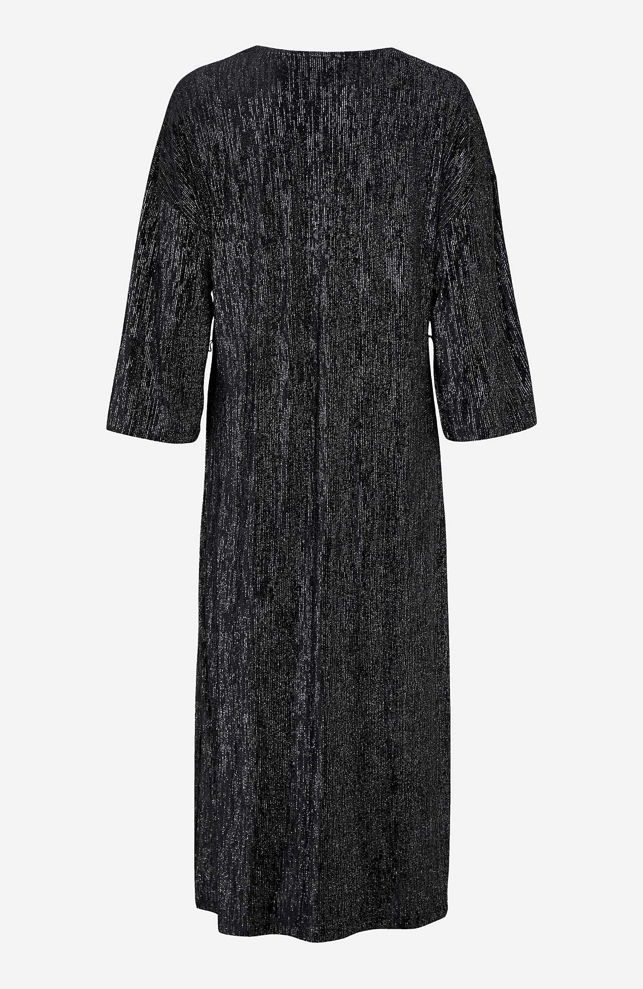Glittery jersey dress