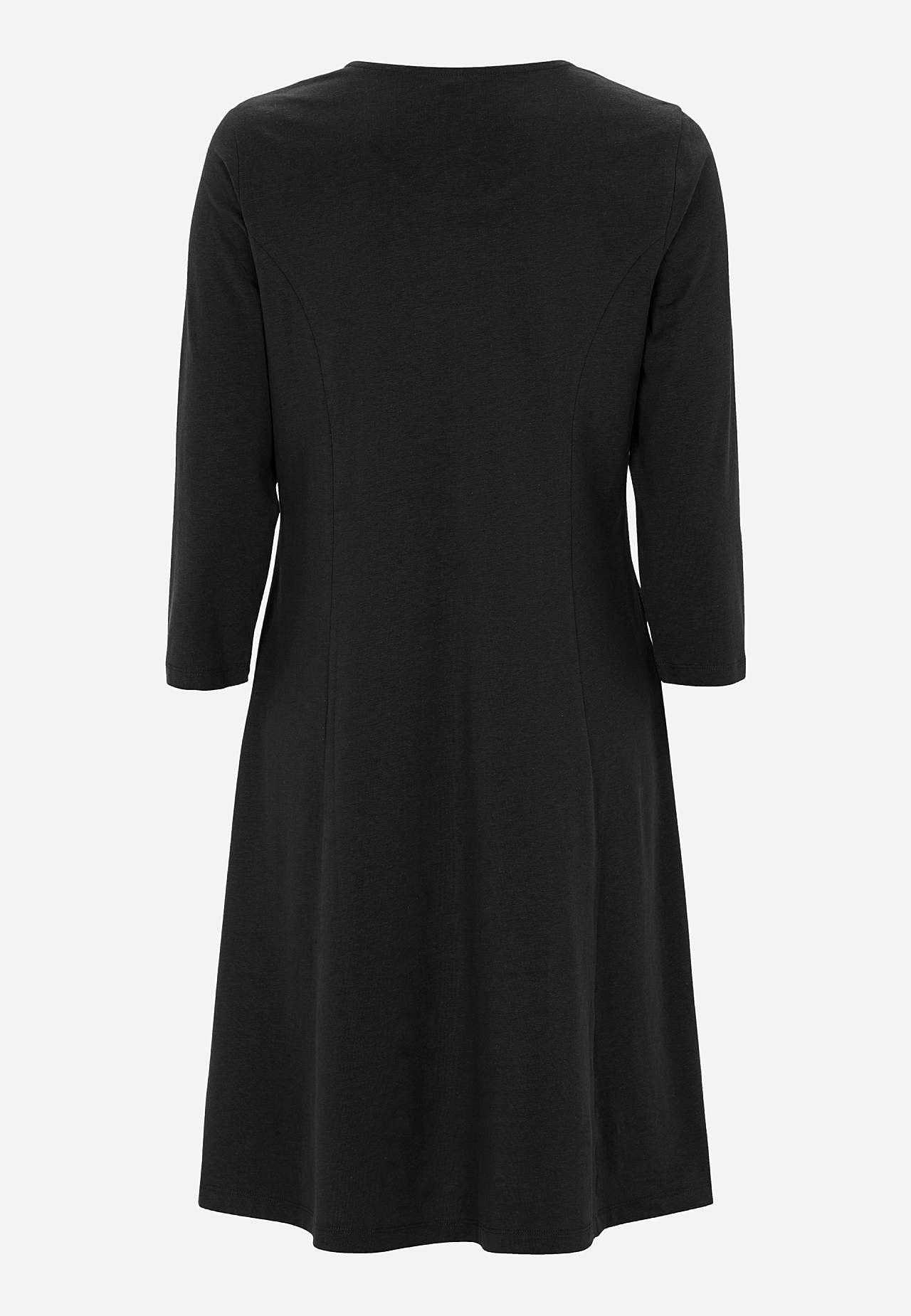 Jersey dress with pockets Amelie