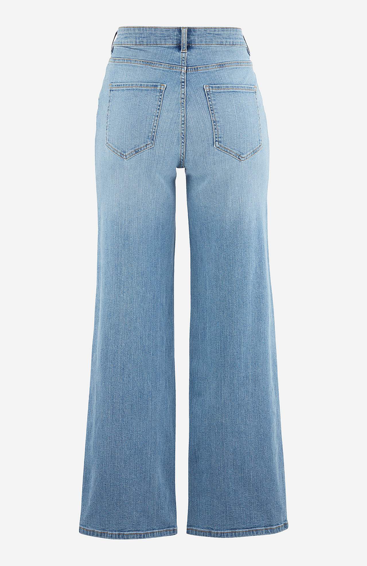 Stretch jeans with high waist