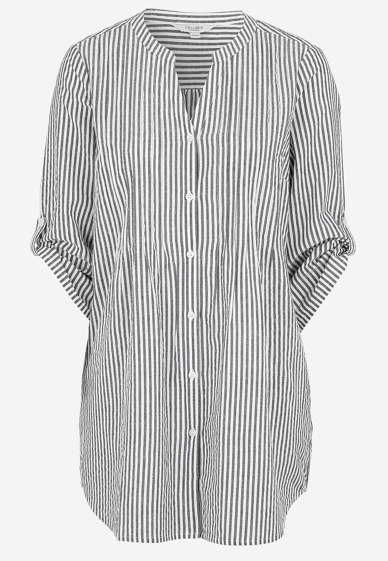 Tunic in seersucker