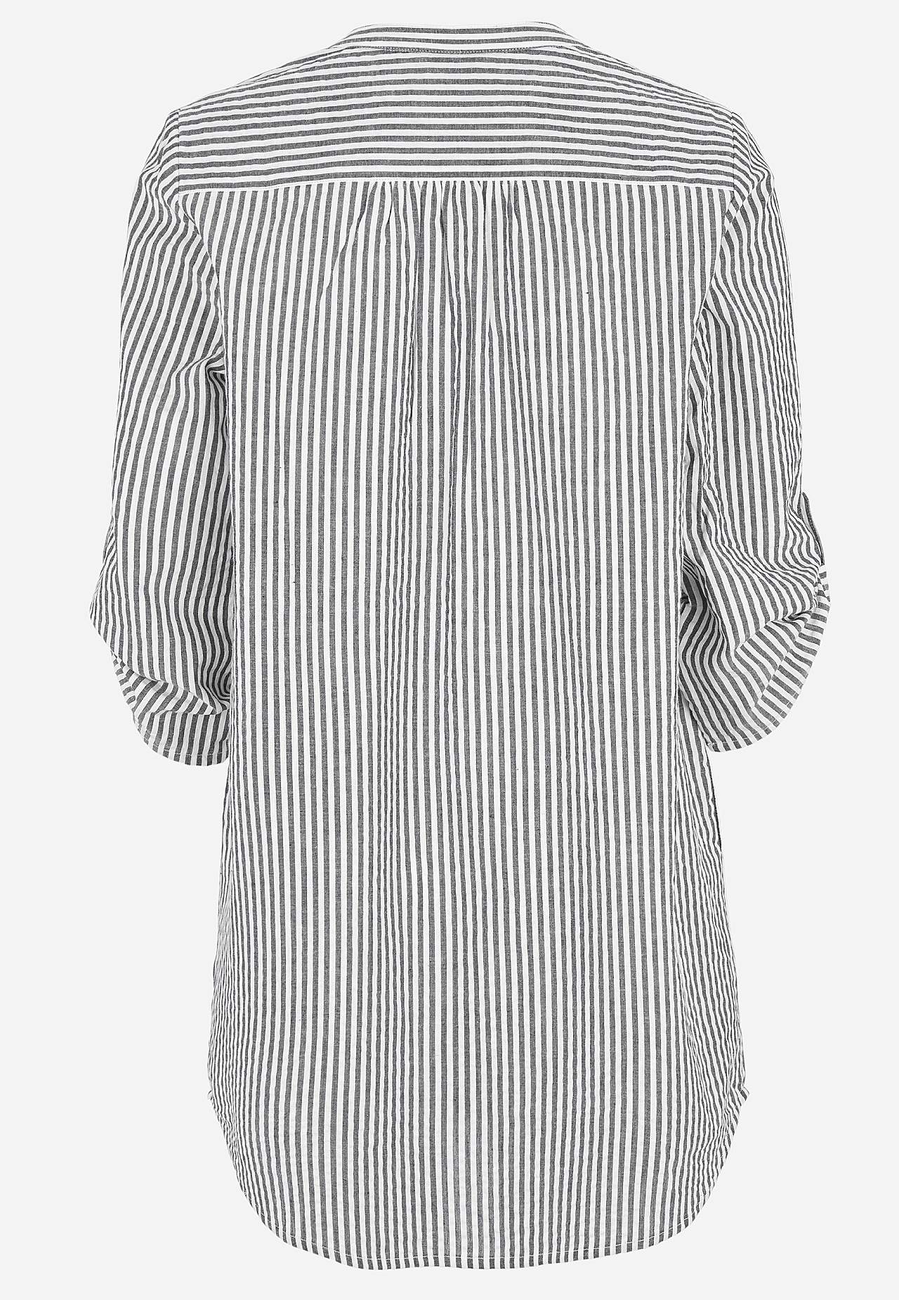 Tunic in seersucker